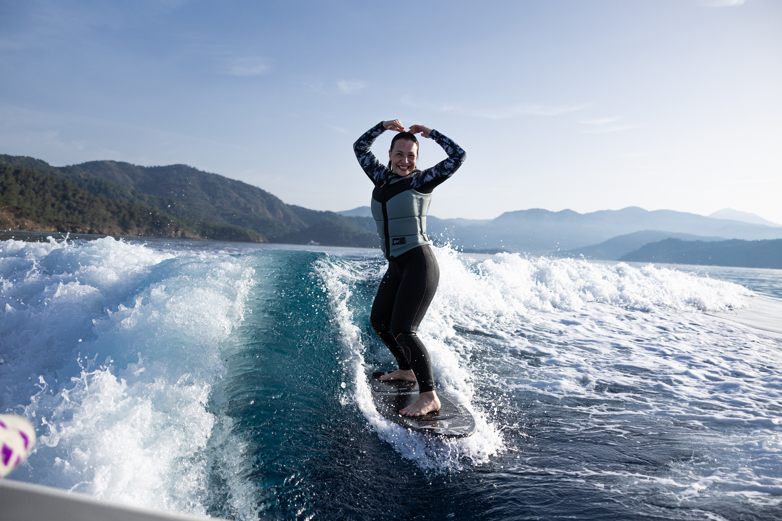 Wake Surfing. Лайфстайл Фотограф и Профессиональный Водный Фотограф в Москве