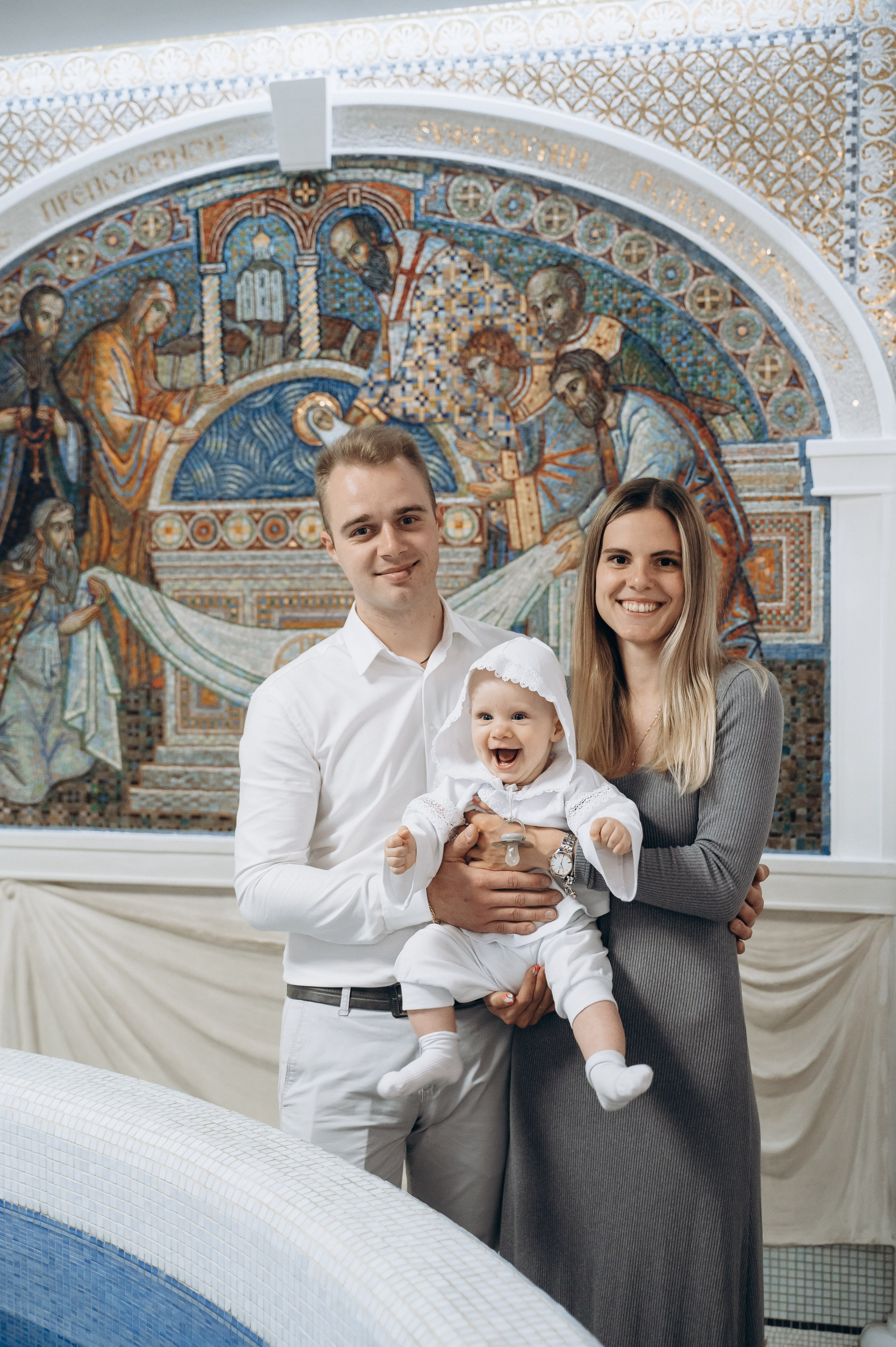 Крещение Макара. Семейный фотограф в Минске Дарья Дреко