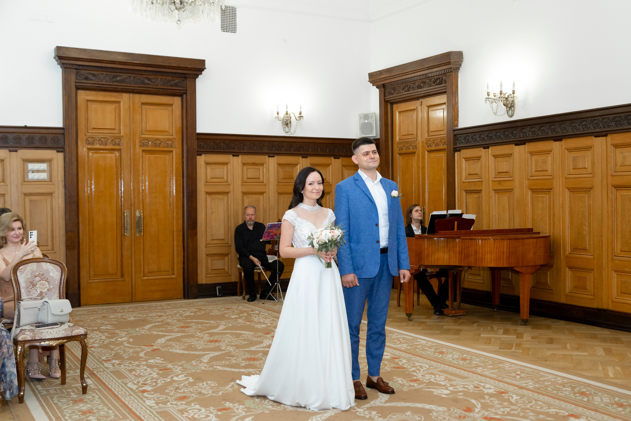 Алексей и Анна ~ Грибоедовский ЗАГС № 1. Семейный и свадебный фотограф в Москве Татьяна Седлецкая