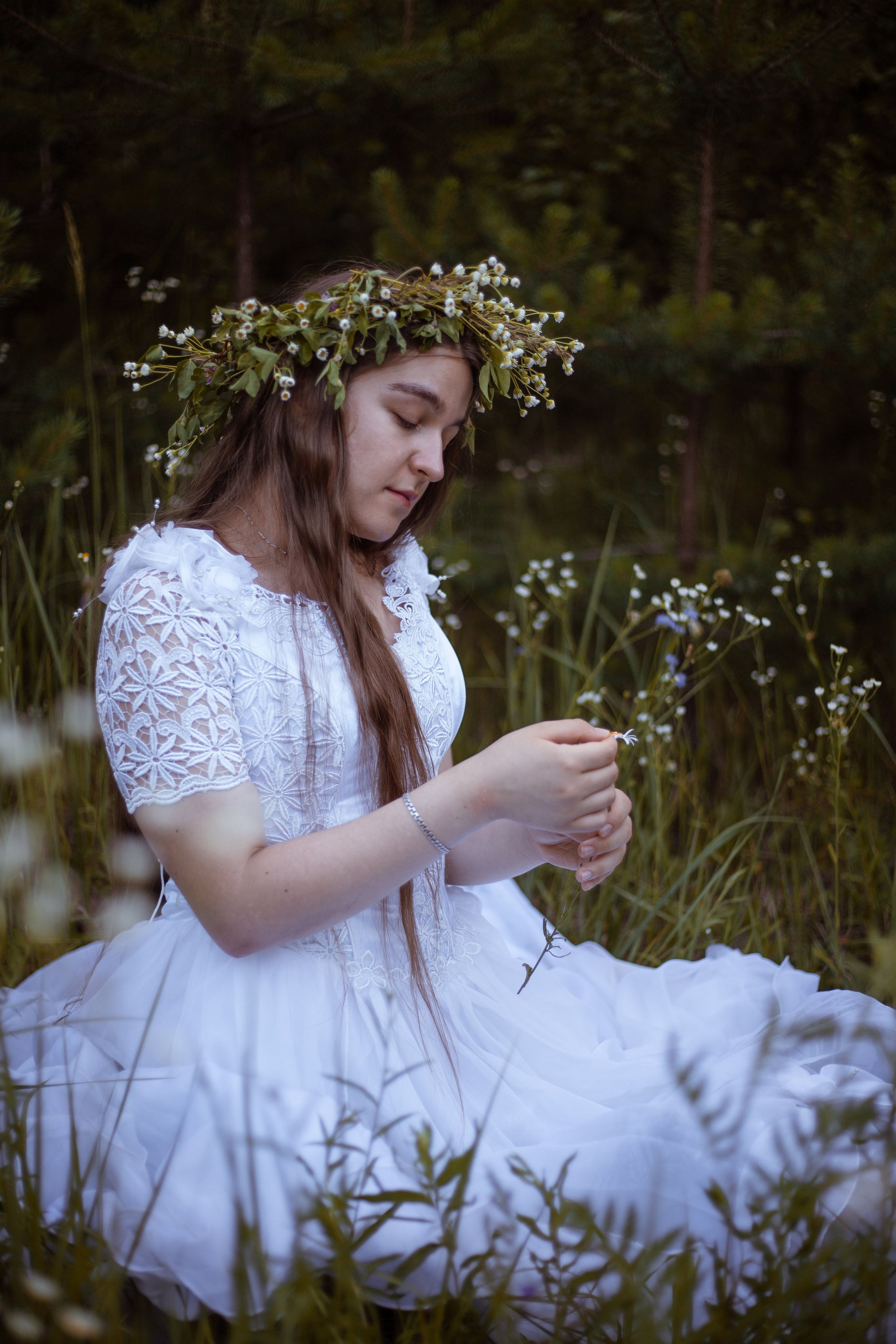 Лесная принцесса. Индивидуальная художественная фотосессия. Фотограф Киржач/Москва_Екатерина Мартынова