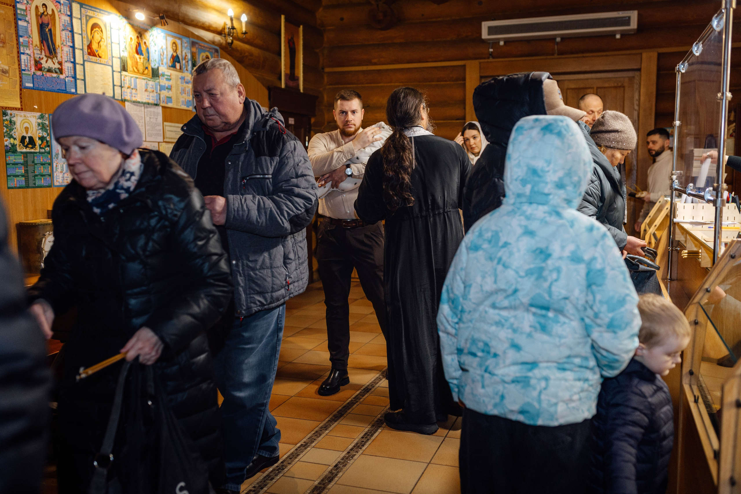 Крещение Эмилии, храм Святой Троицы, ноябрь 25