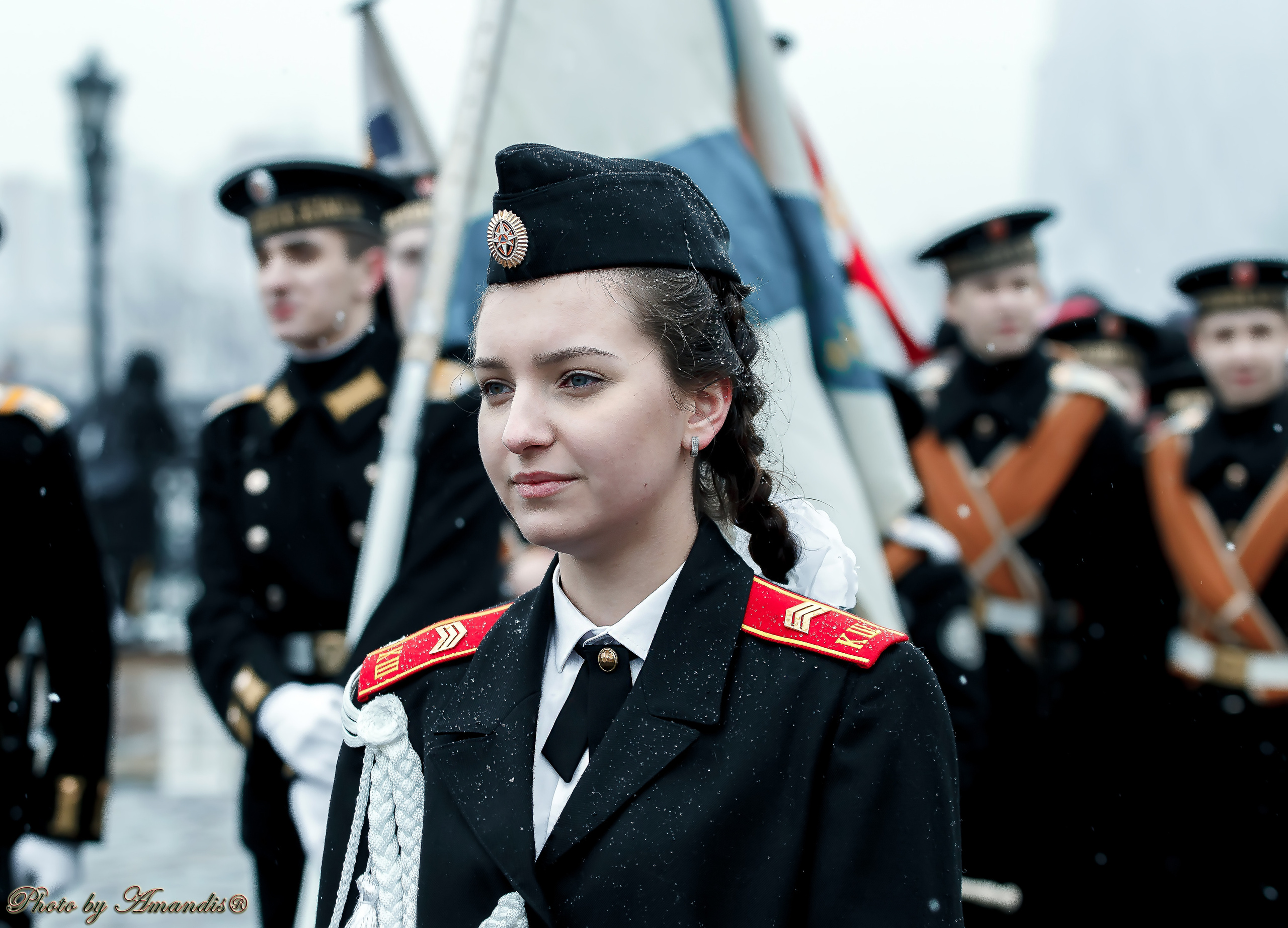 Всероссийский слет кадетов. Репортажная съемка в Москве и области. Анималистика