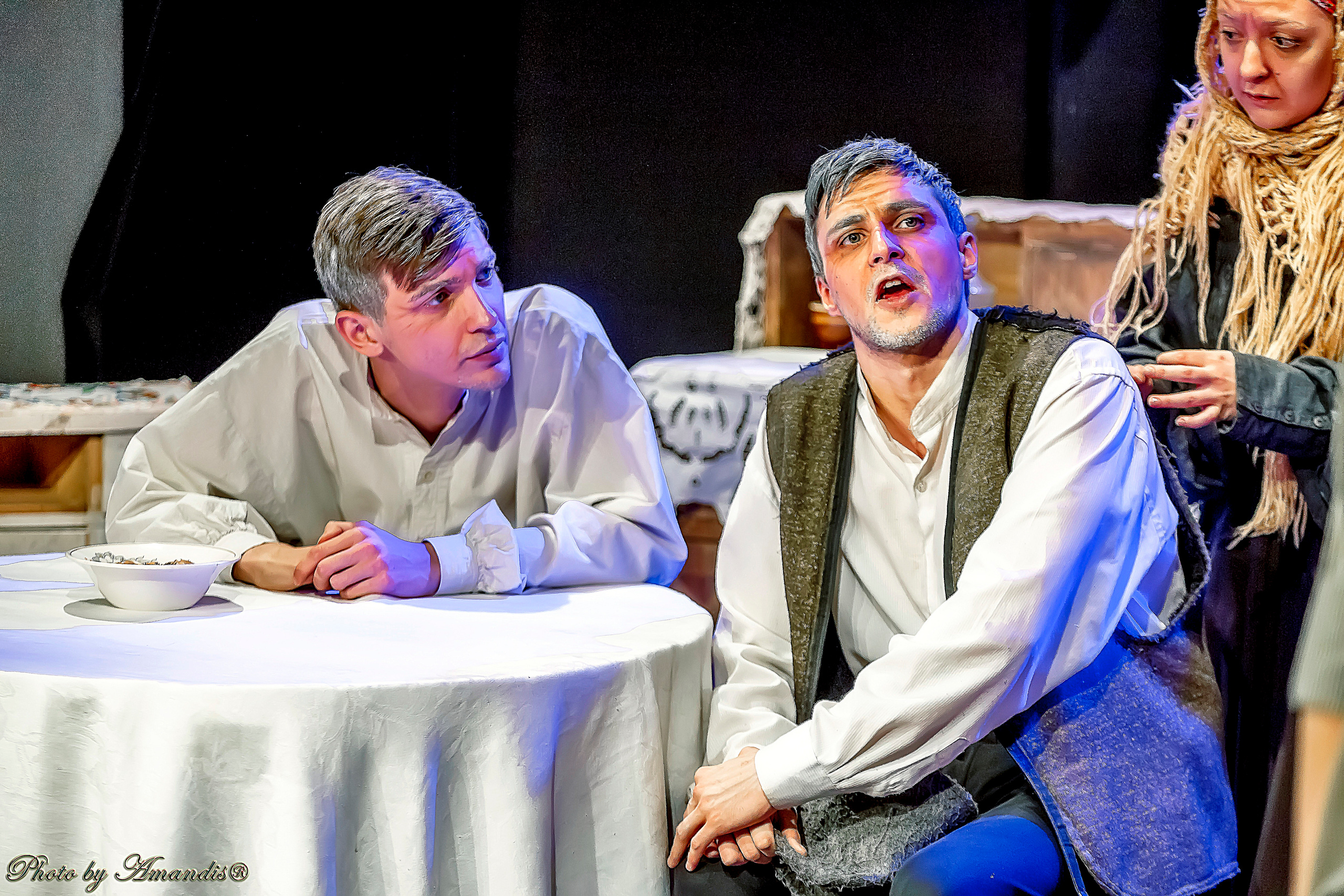 Спектакль «На дне». Дипломная работа. Институт театрального искусства. Москва. Репортажная съемка в Москве и области. Анималистика