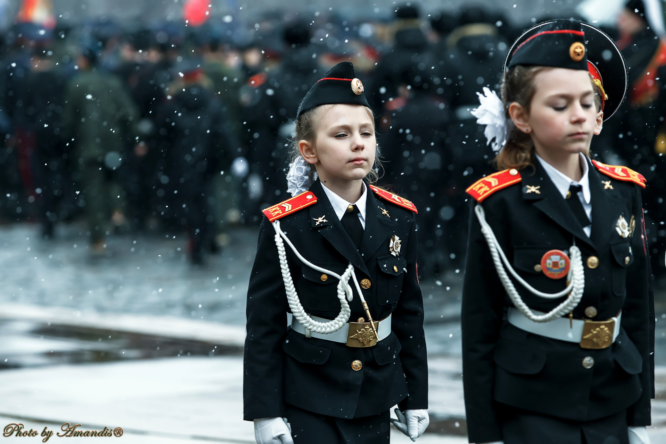 Всероссийский слет кадетов. Репортажная съемка в Москве и области. Анималистика