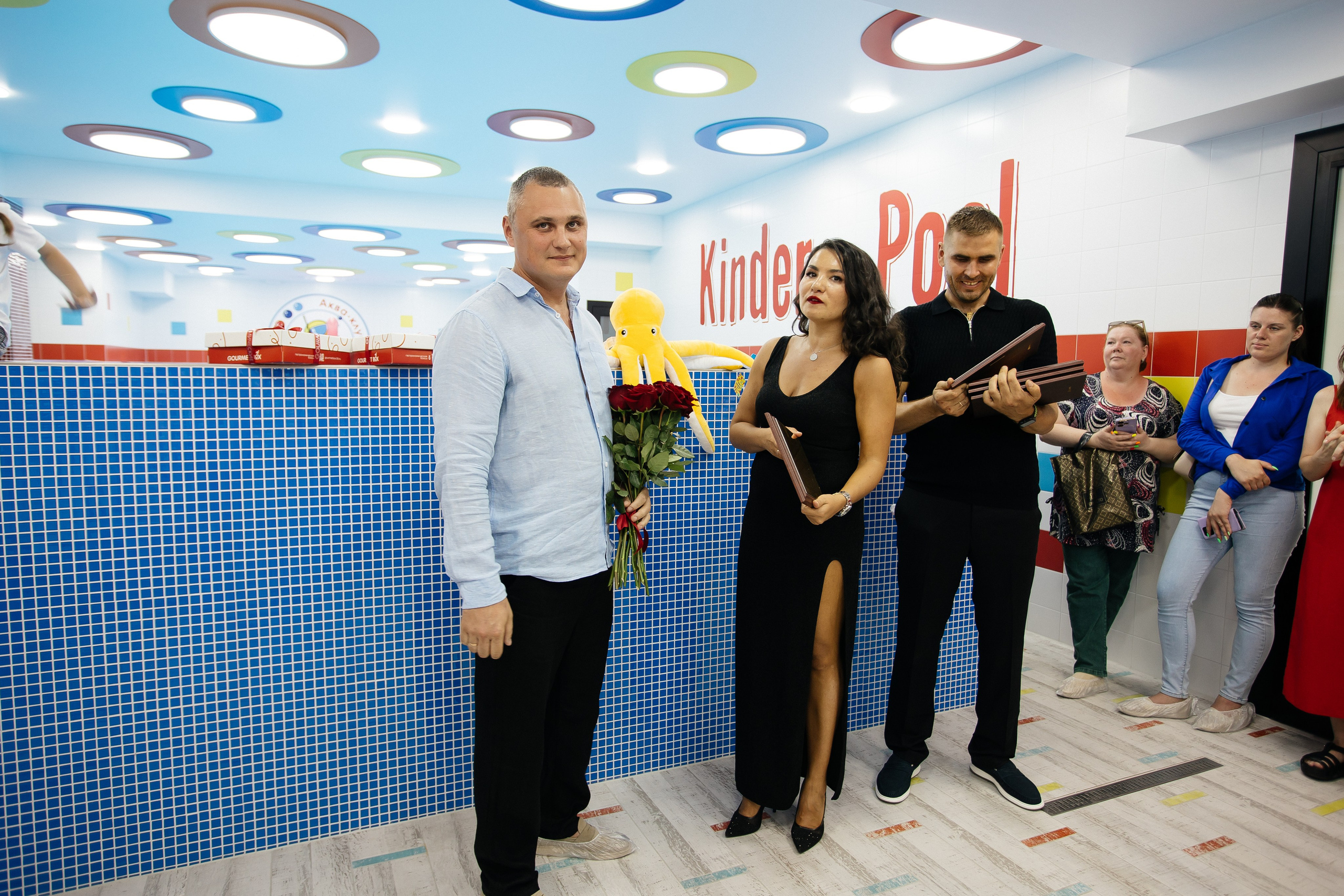 Открытие бассейна. Фотограф в Иркутске