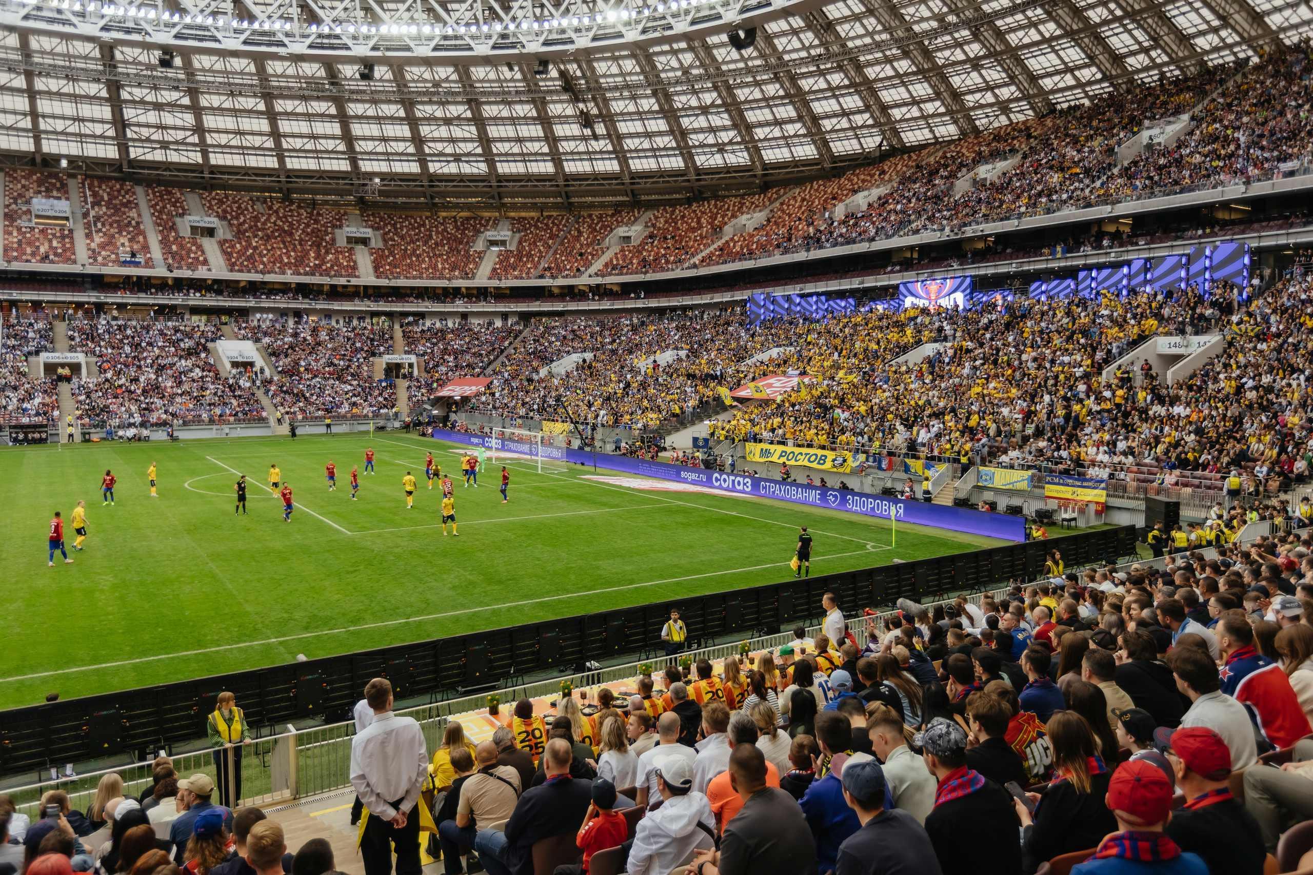 Яндекс Еда x Burger King На финале кубка России по футболу. Репортажный, event, концертный и backstage фотограф из Москвы Виталий Кривцов