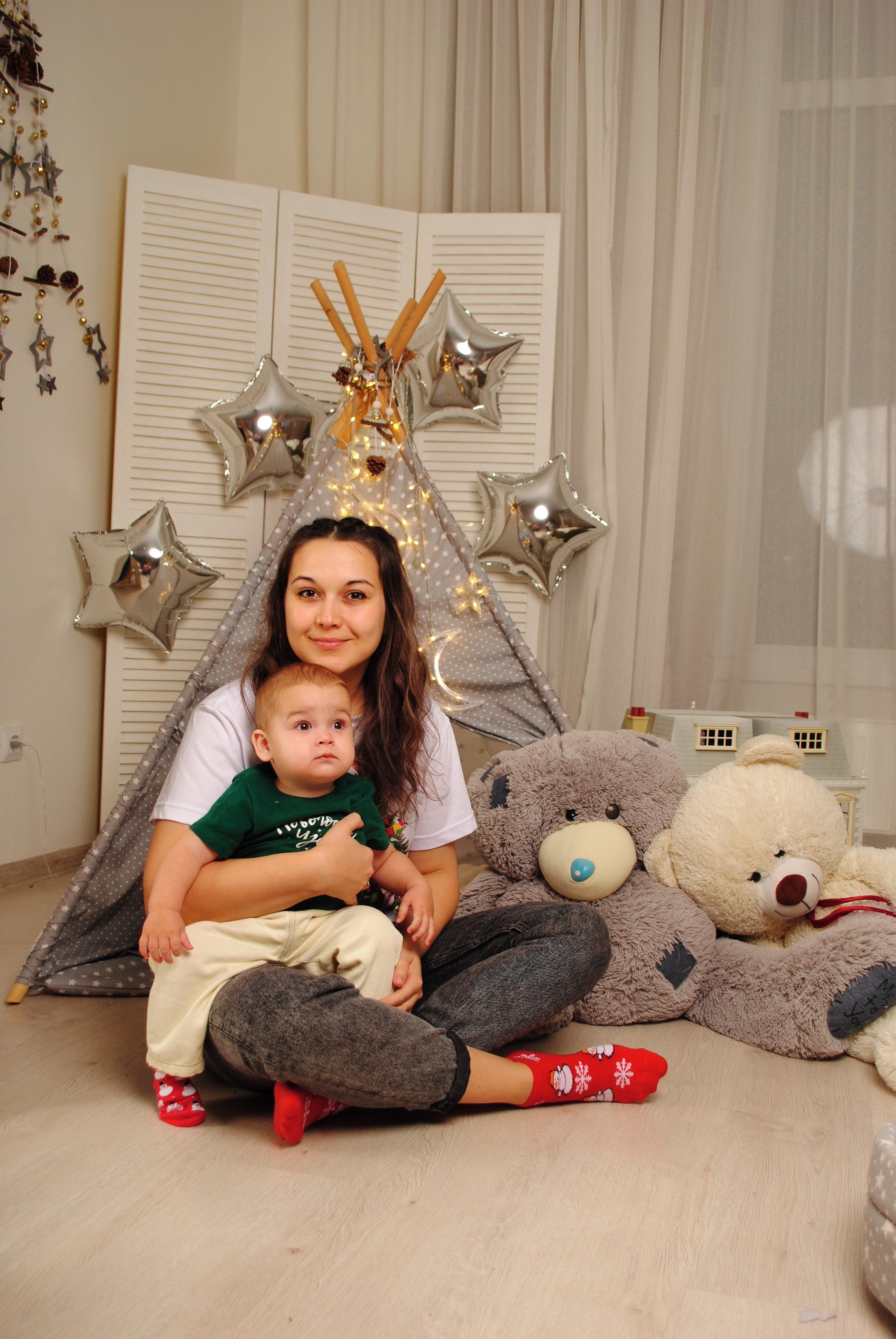 Дарья и семья. Фотограф Мария Мусаелян