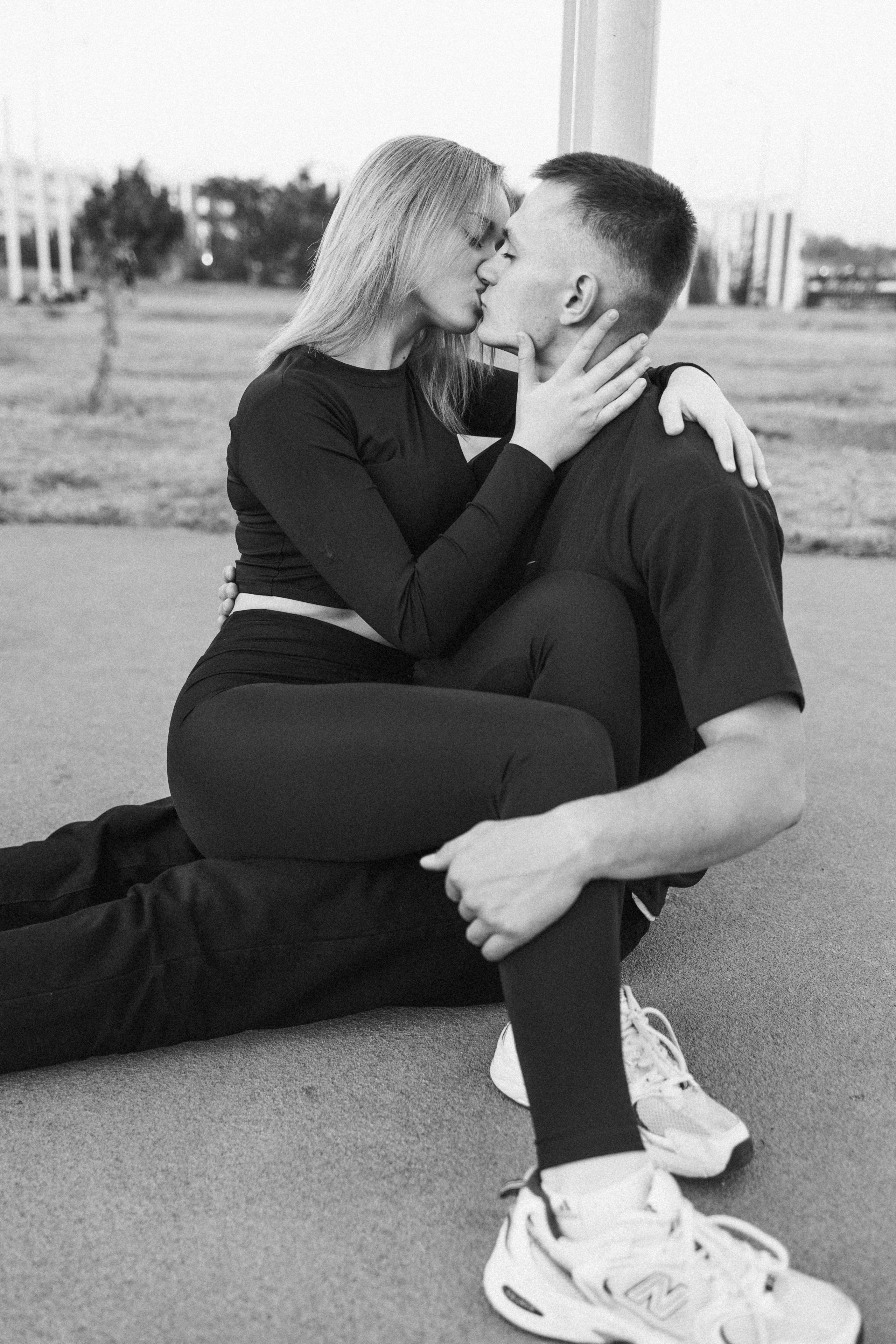 На спорт площадке (Настя+Игорь). Photograph Svetlana Volkova