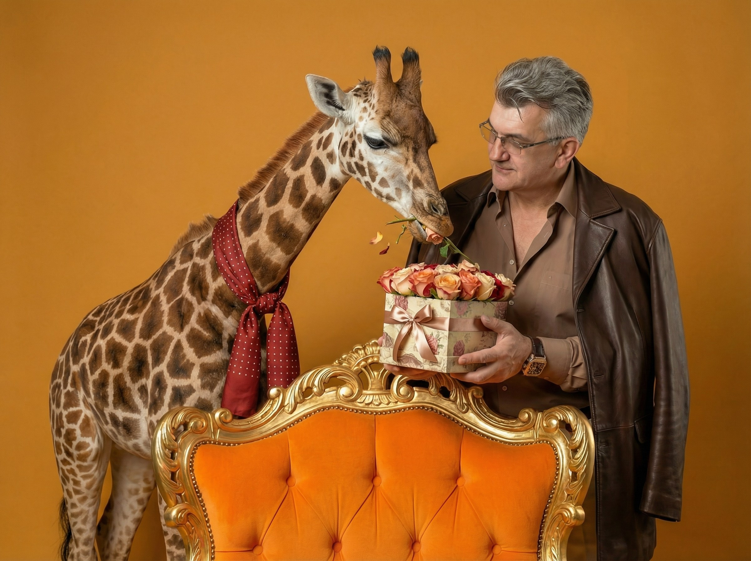 Жираф Афоня. Шаблоны и дизайны выпускных альбомов и фотокниг