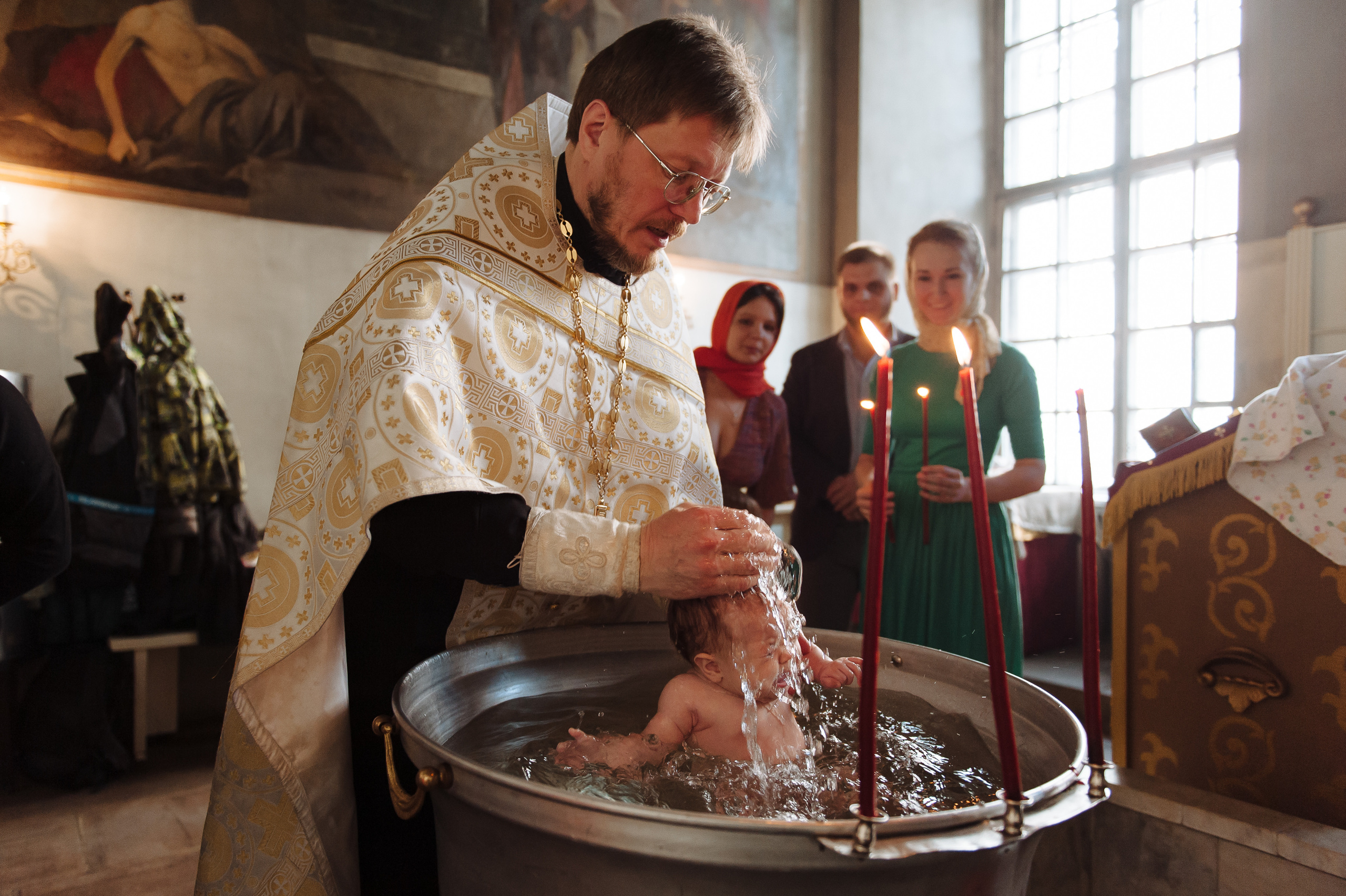 Фотосъемка Крещения. Репортажный и Свадебный фотограф в Москве Макс Макаров