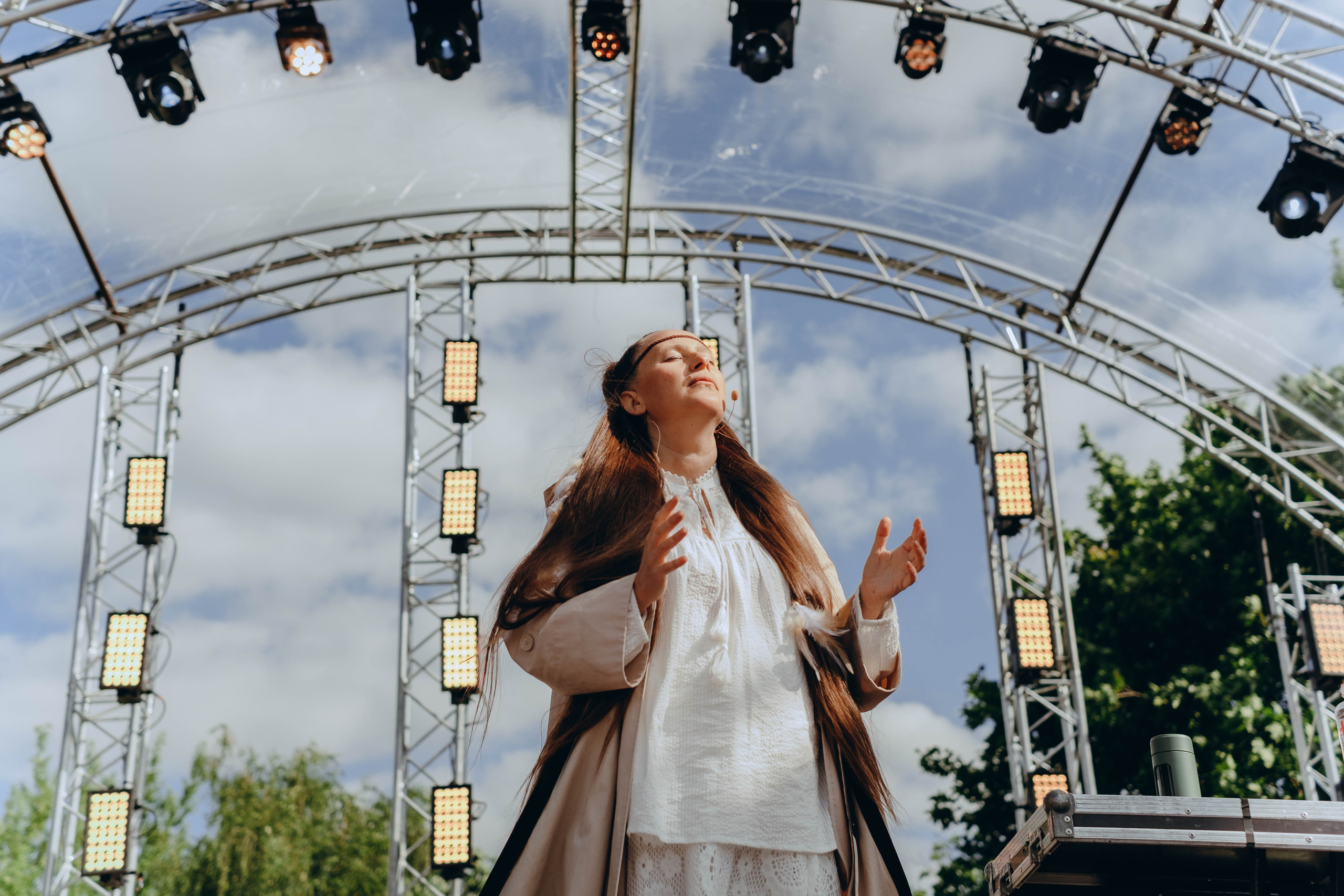 XI Международный день Йоги в Москве. Фотограф Аннё| Москва