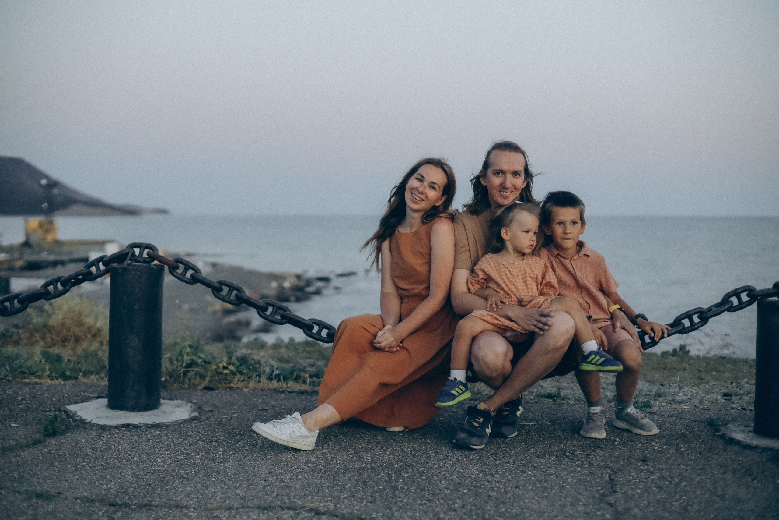 Татьяна, Алексей, Сергей и Аврора. Семейный фотограф Анапа