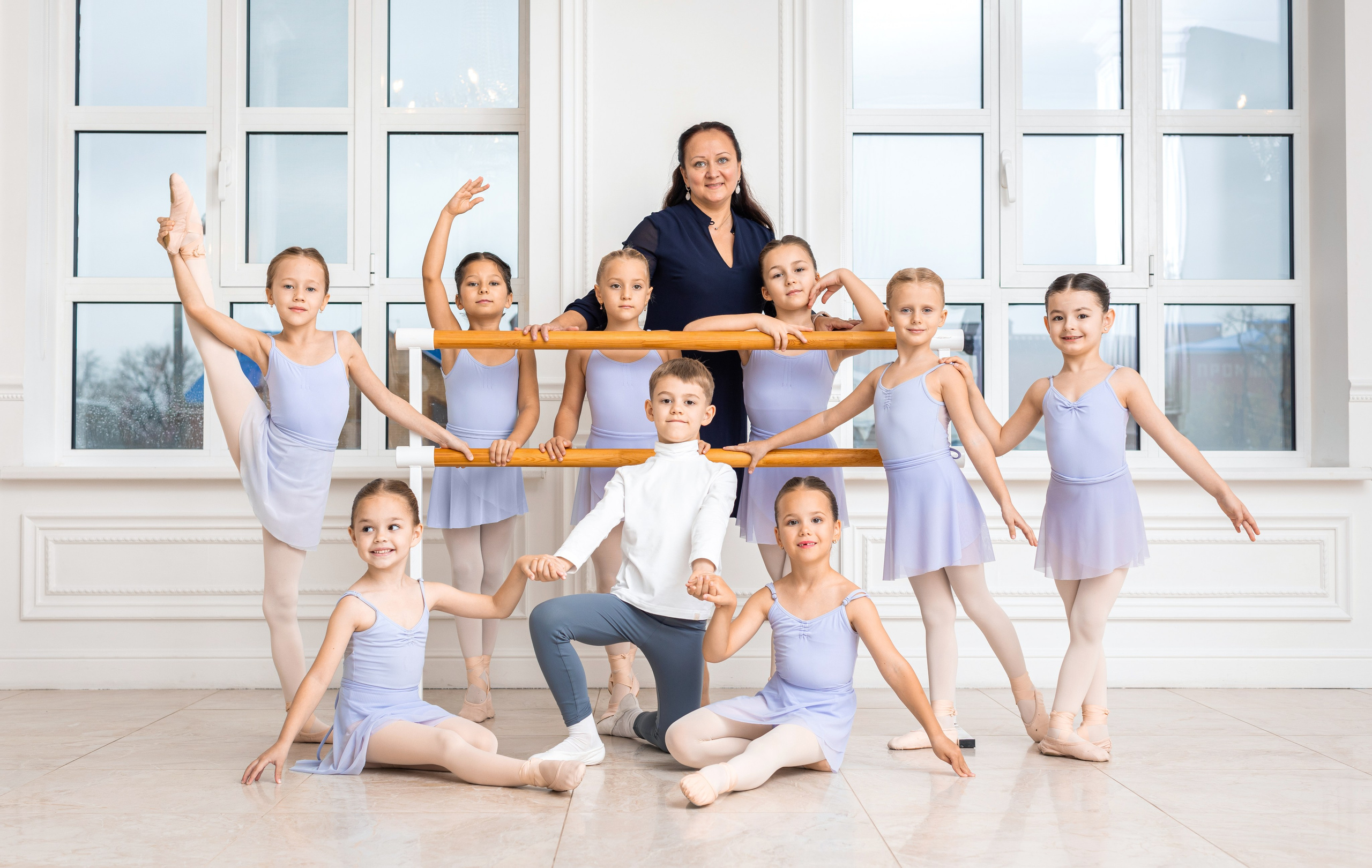 Коллективная фотосъёмка. Балетный фотограф Алина Ханько — Душа Балета