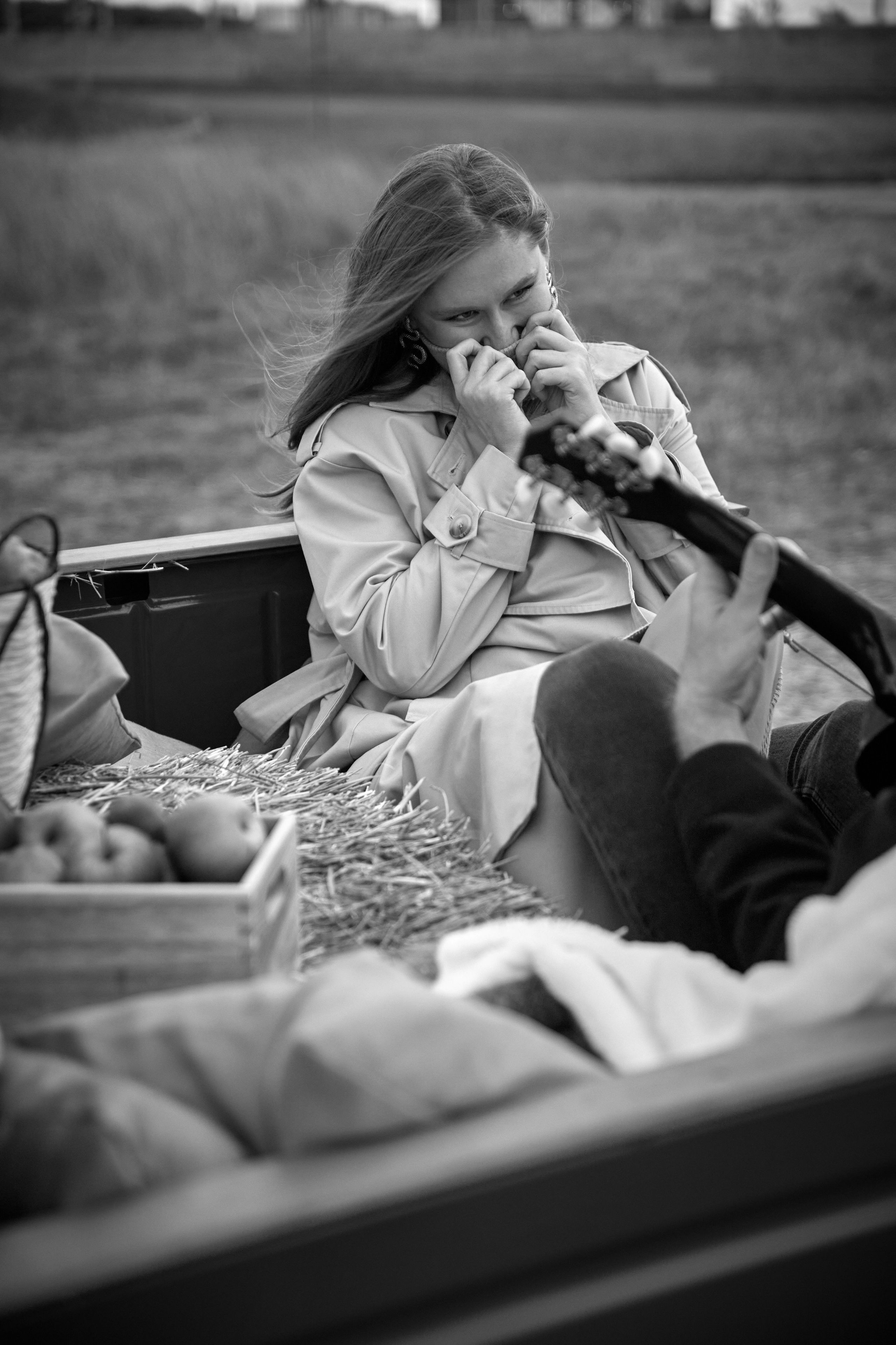 Осенняя с машиной. Фотограф в Самаре Анастасия Афанасьева