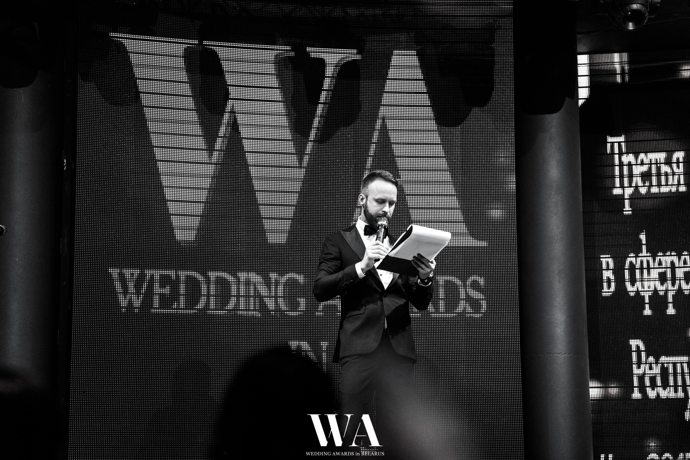 Ежегодная премия "WEDDING AWARDS in BELARUS". Репортажный фотограф Александр Задорин, Минск, Беларусь