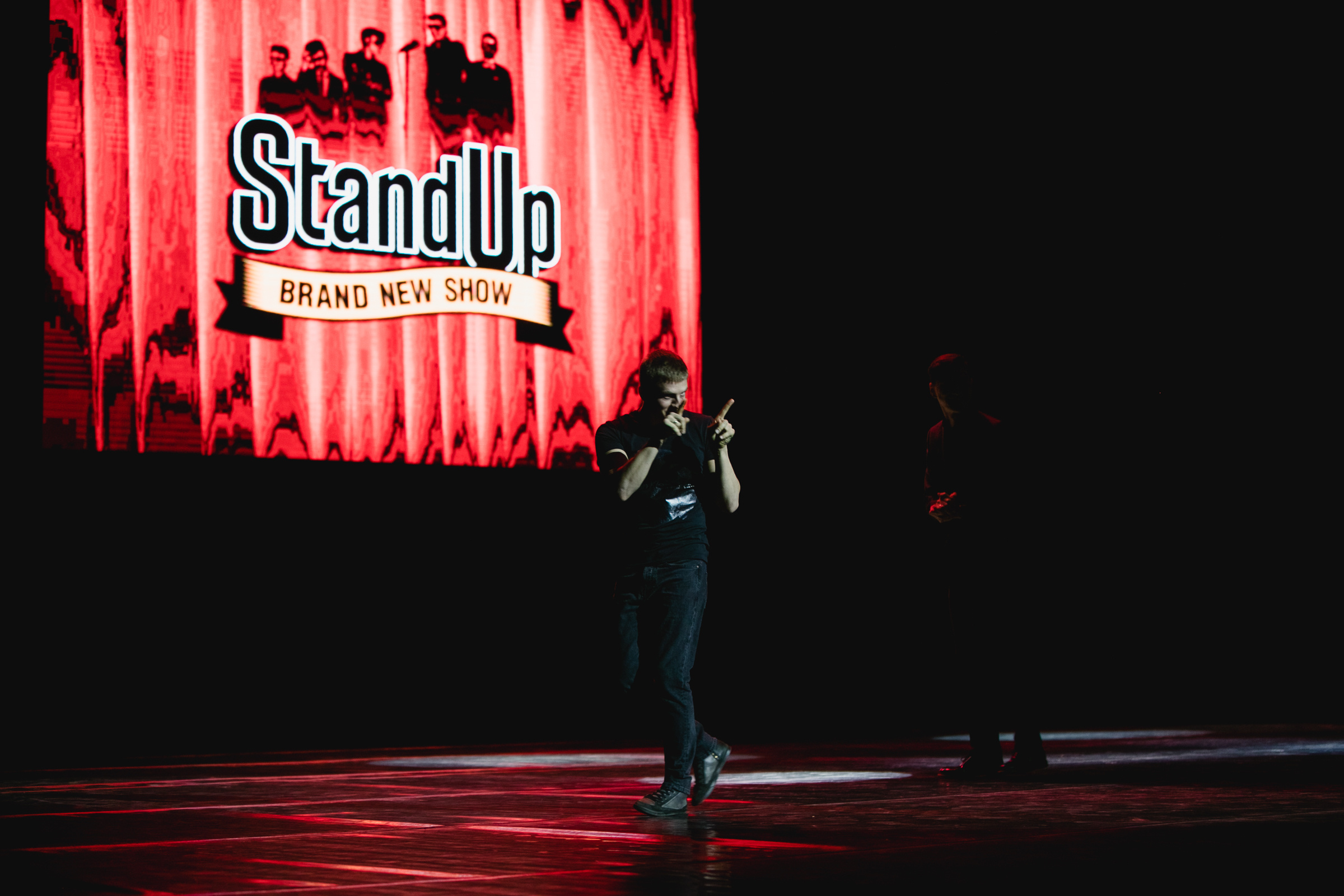 Концерт Большой Stand Up. Нурлан Сабуров и Алексей Щербаков. Репортажный фотограф Александр Задорин, Минск, Беларусь