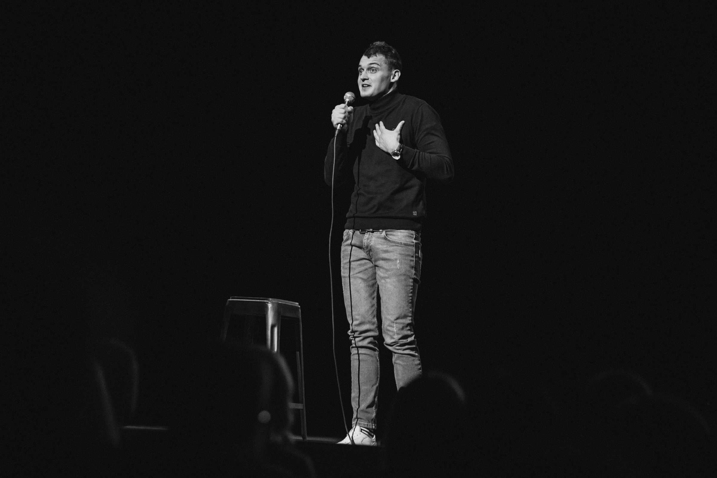 Концерт Большой Stand Up. Нурлан Сабуров и Алексей Щербаков. Репортажный фотограф Александр Задорин, Минск, Беларусь