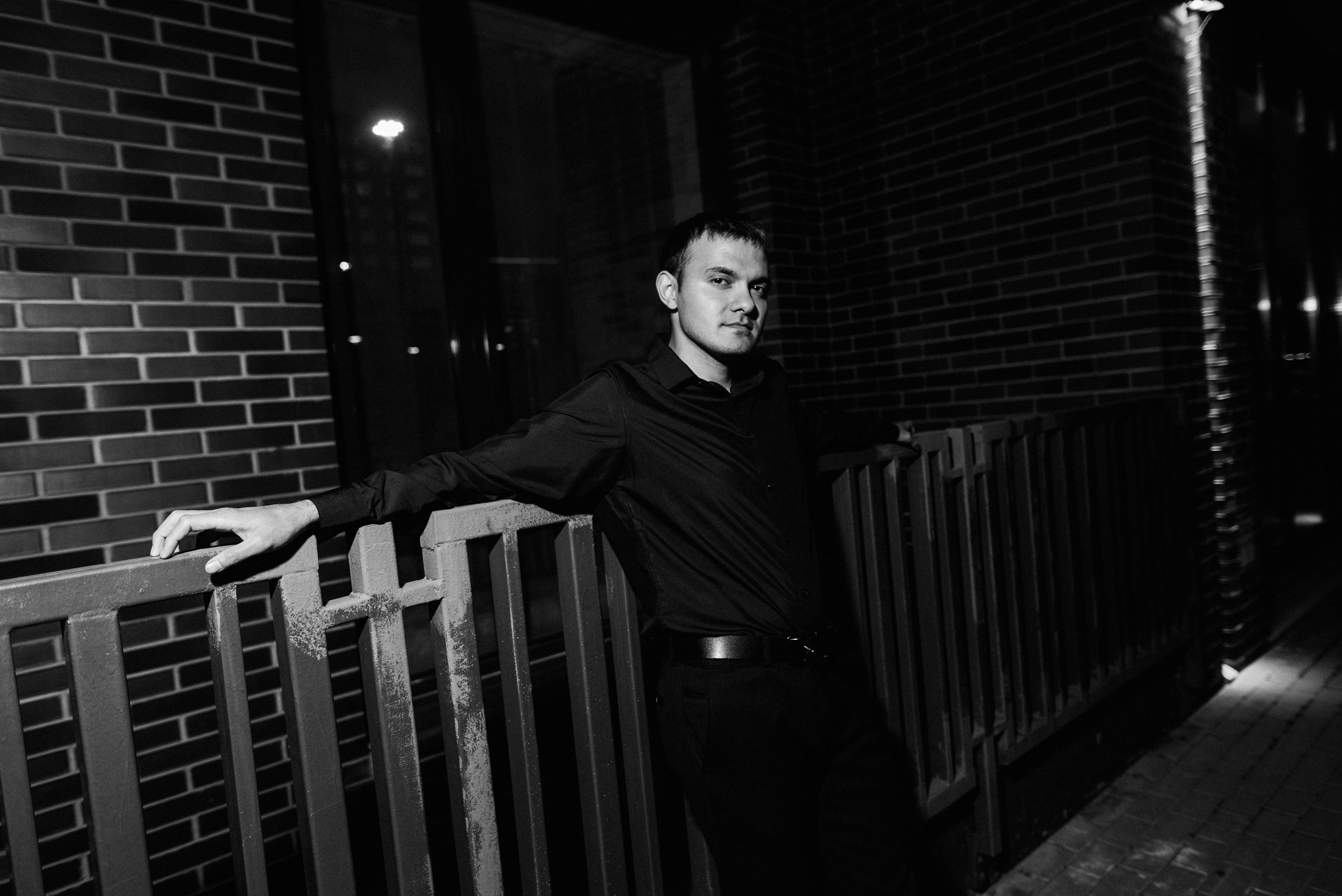 Ночная мужская съемка в тюмени. Фотограф Дарья Мустафина, Тюмень