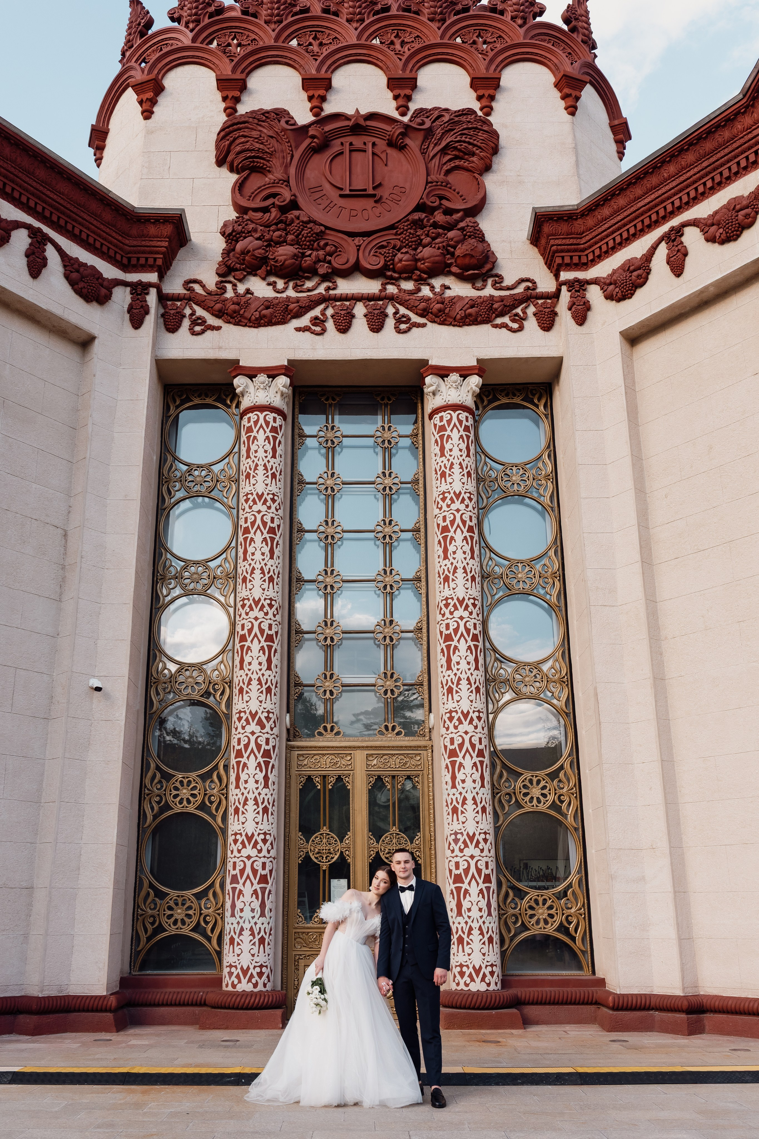 Загс + прогулка | ВДНХ 2. Свадебный и семейный фотограф в Москве Анна Сдобнова