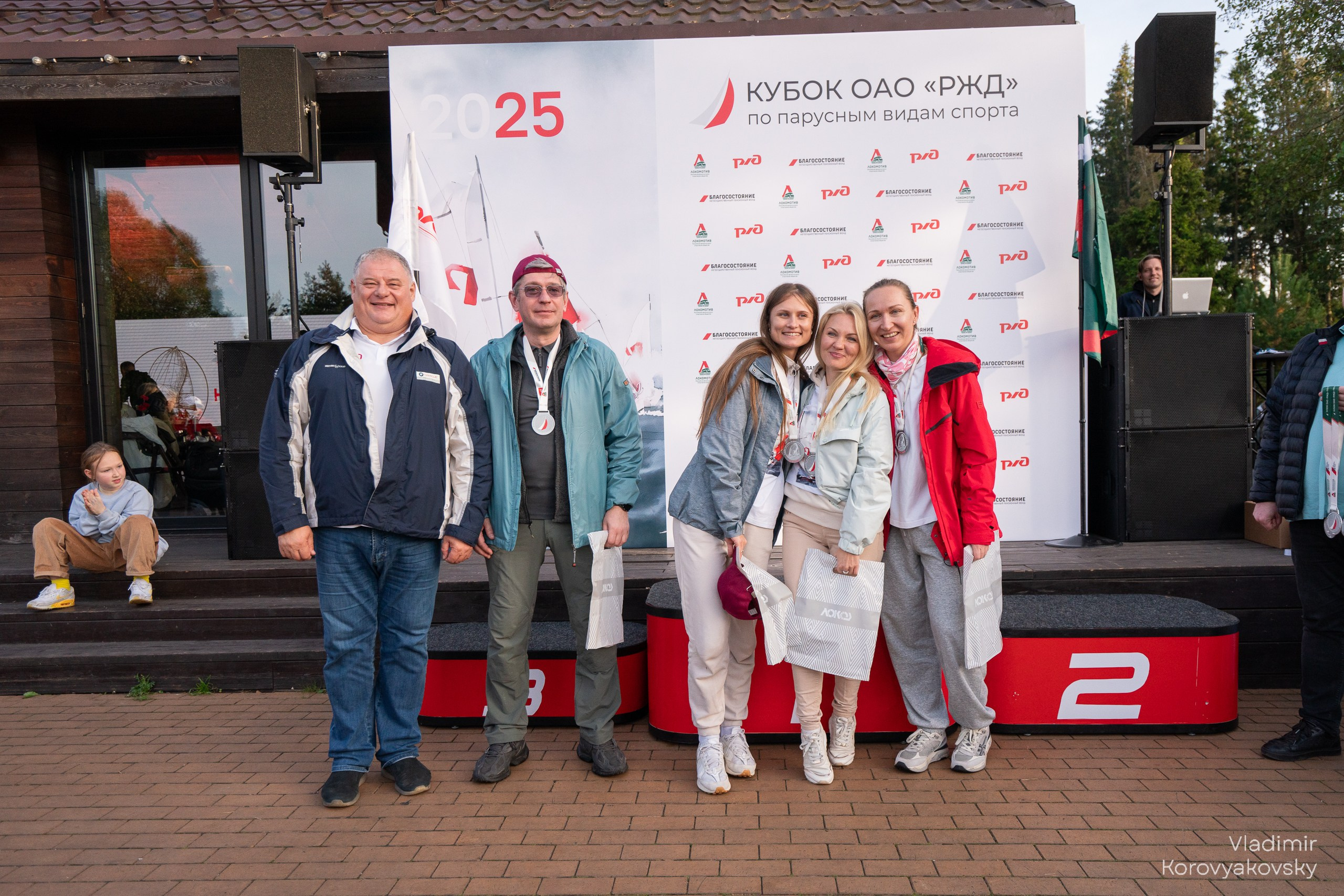 Кубок АОА «РЖД» по парусным видам спорта. Фотограф Владимир Коровяковский