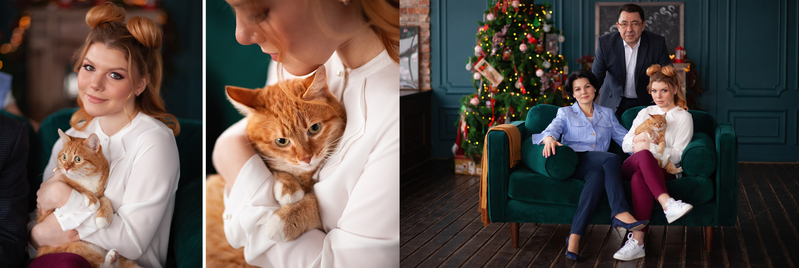 Макет новогодней фотокниги. Детский и семейный фотограф в Москве Вера Орлова