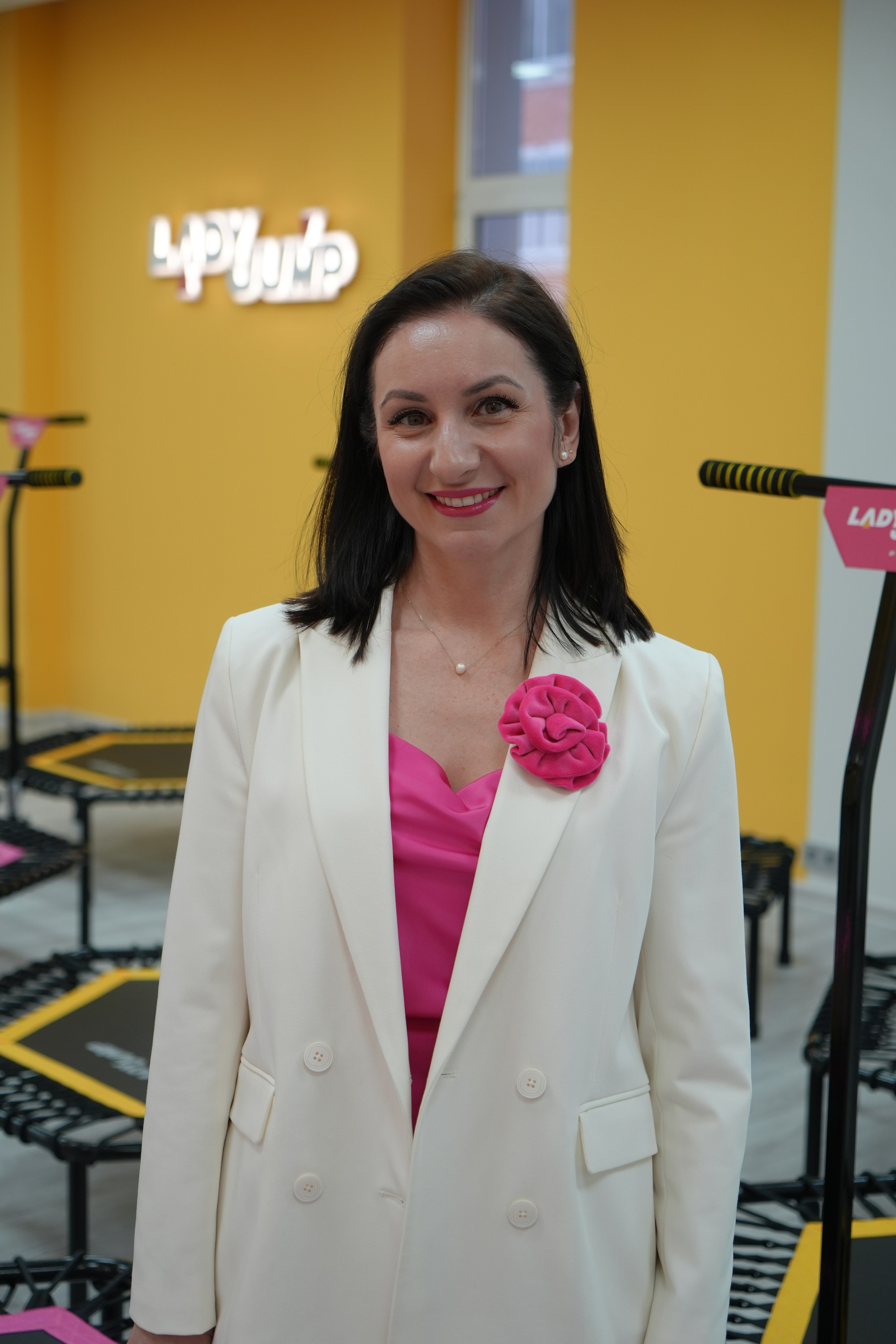 Открытие батутного центра «Lady Jump». Видеограф и Фотограф в Москве