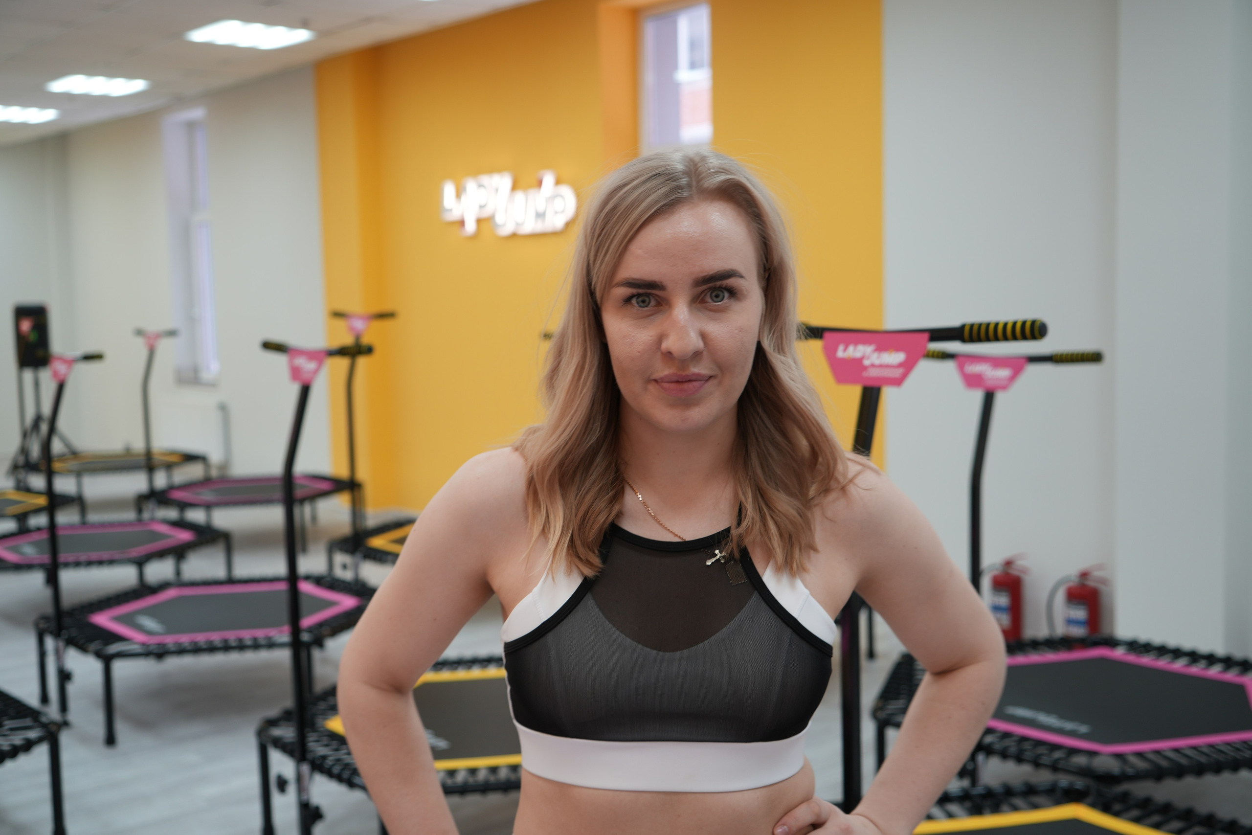 Открытие батутного центра «Lady Jump». Видеограф и Фотограф в Москве