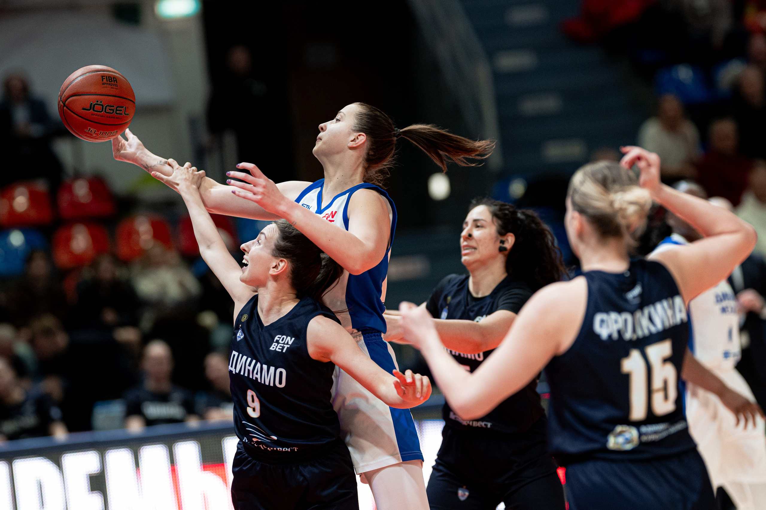 Women’s basketball / Dynamo Moscow — Dynamo Kyrsk. Фотограф Кирилл Сафонов