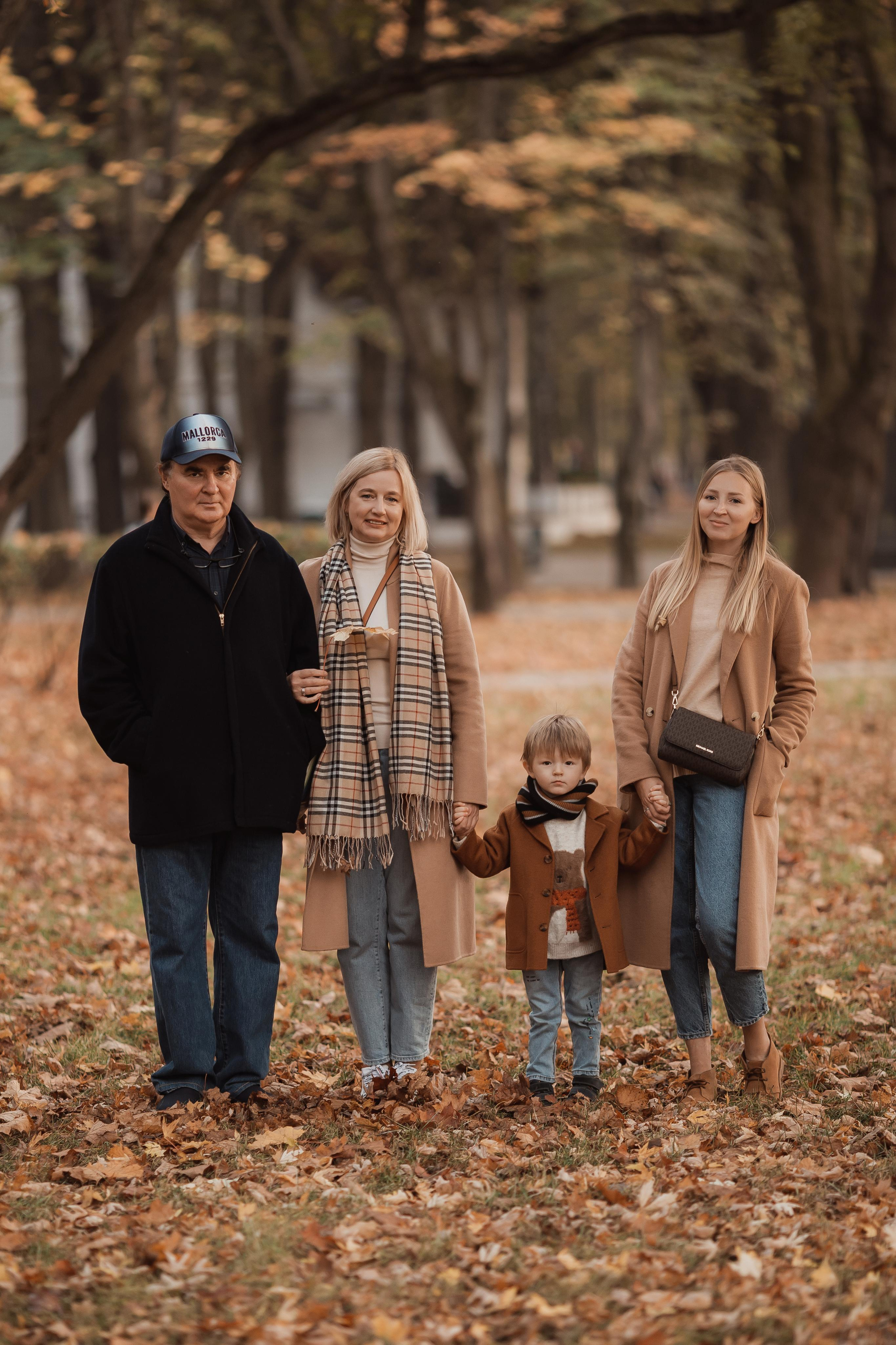 Настя, Миша и родители. Анна Ларина — Lifestyle фотограф в Москве
