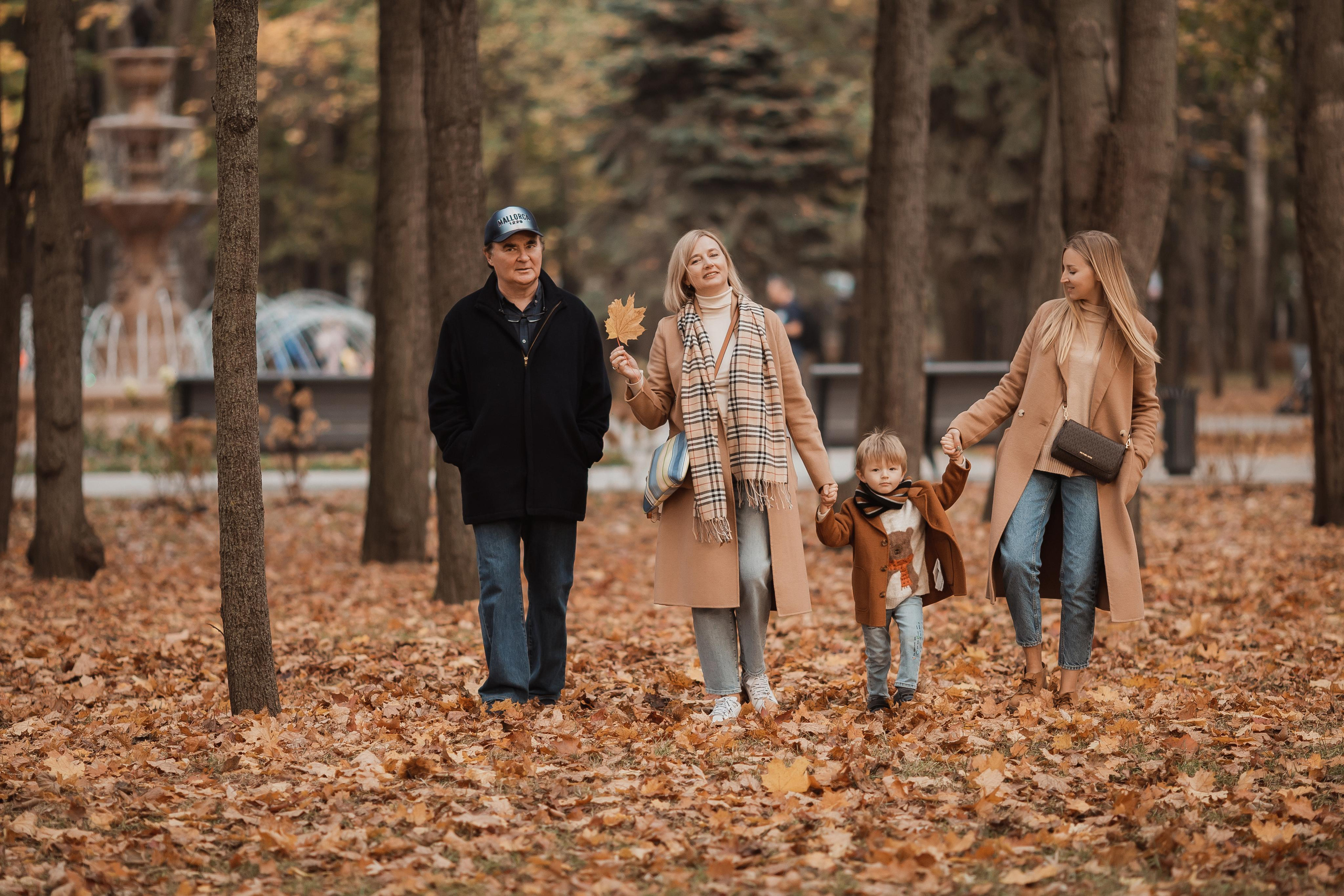 Настя, Миша и родители. Анна Ларина — Lifestyle фотограф в Москве