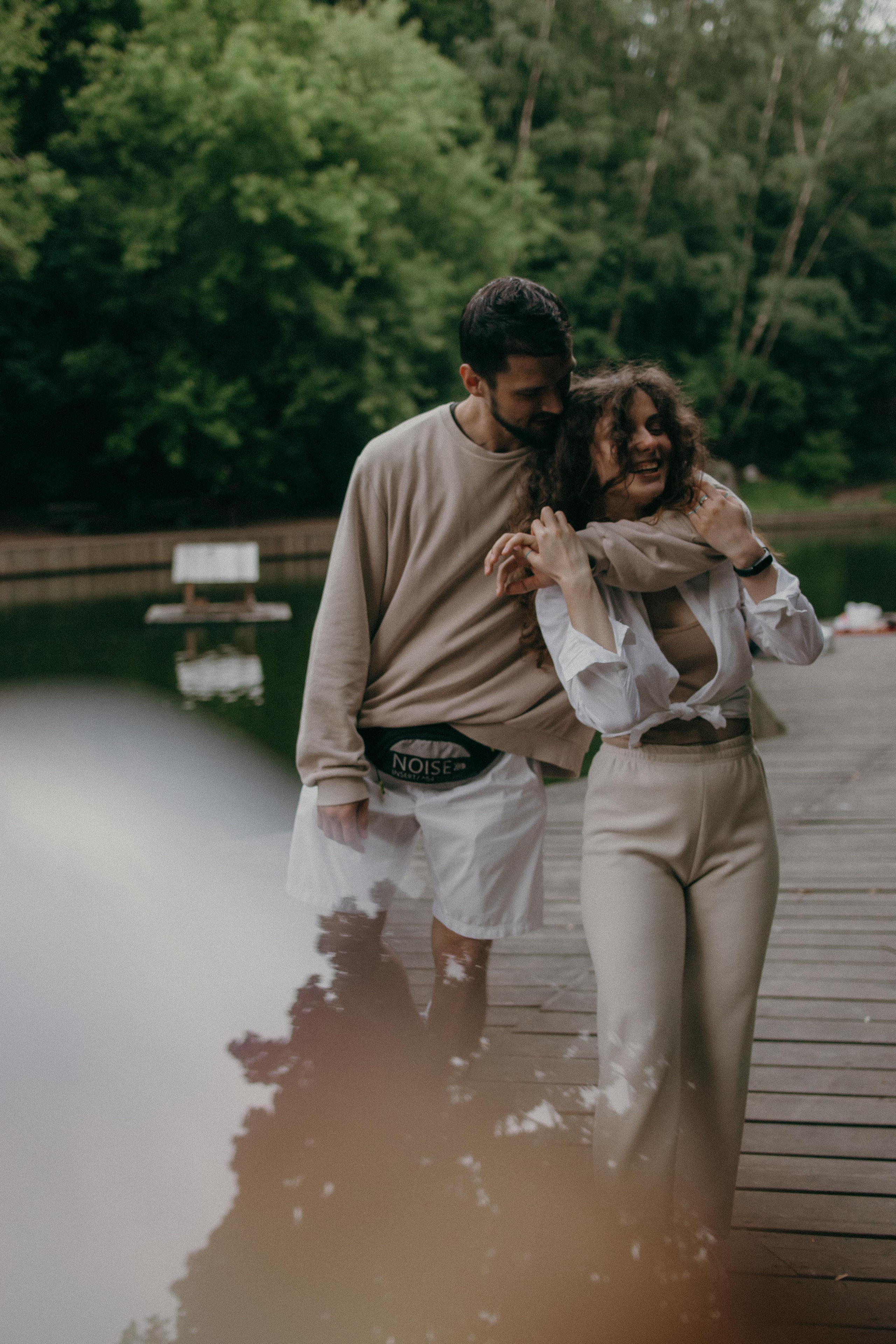 Лиза и Андрей Парк Горького. Анна Ларина — Lifestyle фотограф в Москве