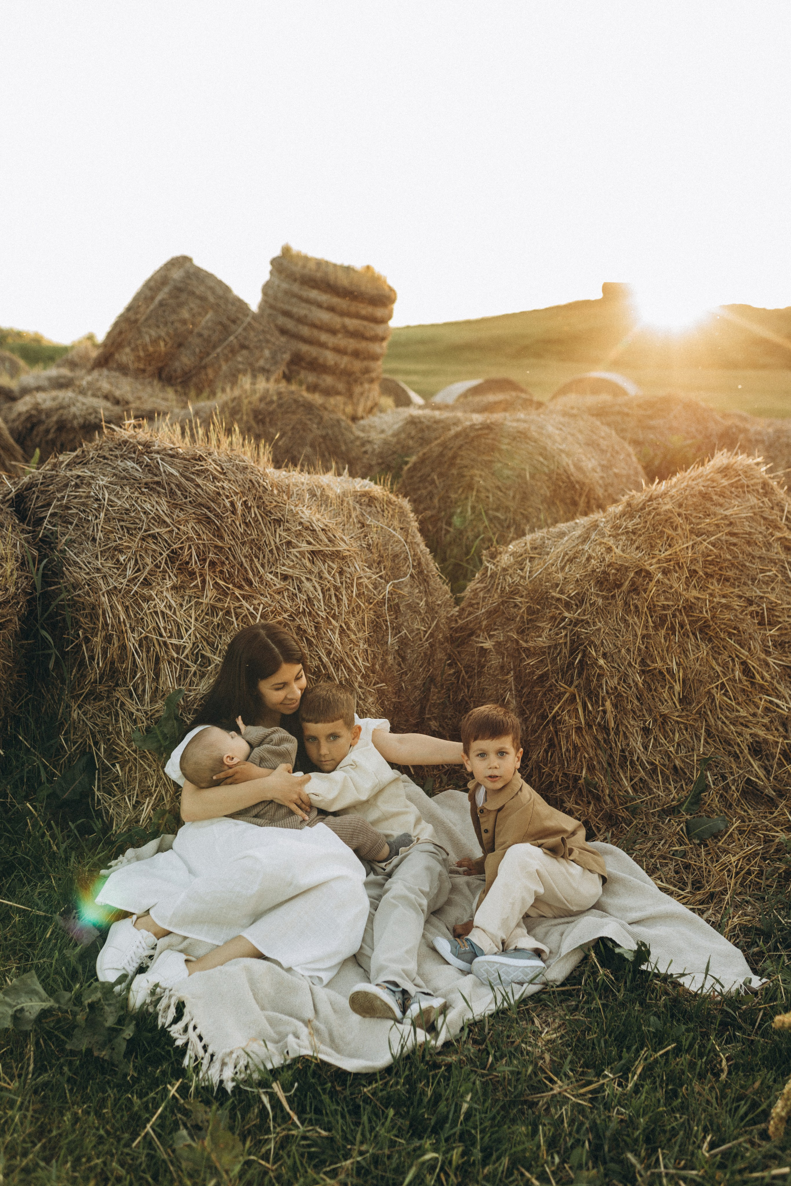 Закат на ферме. Семейный фотограф в Новороссийске и Анапе Александра Яковлева