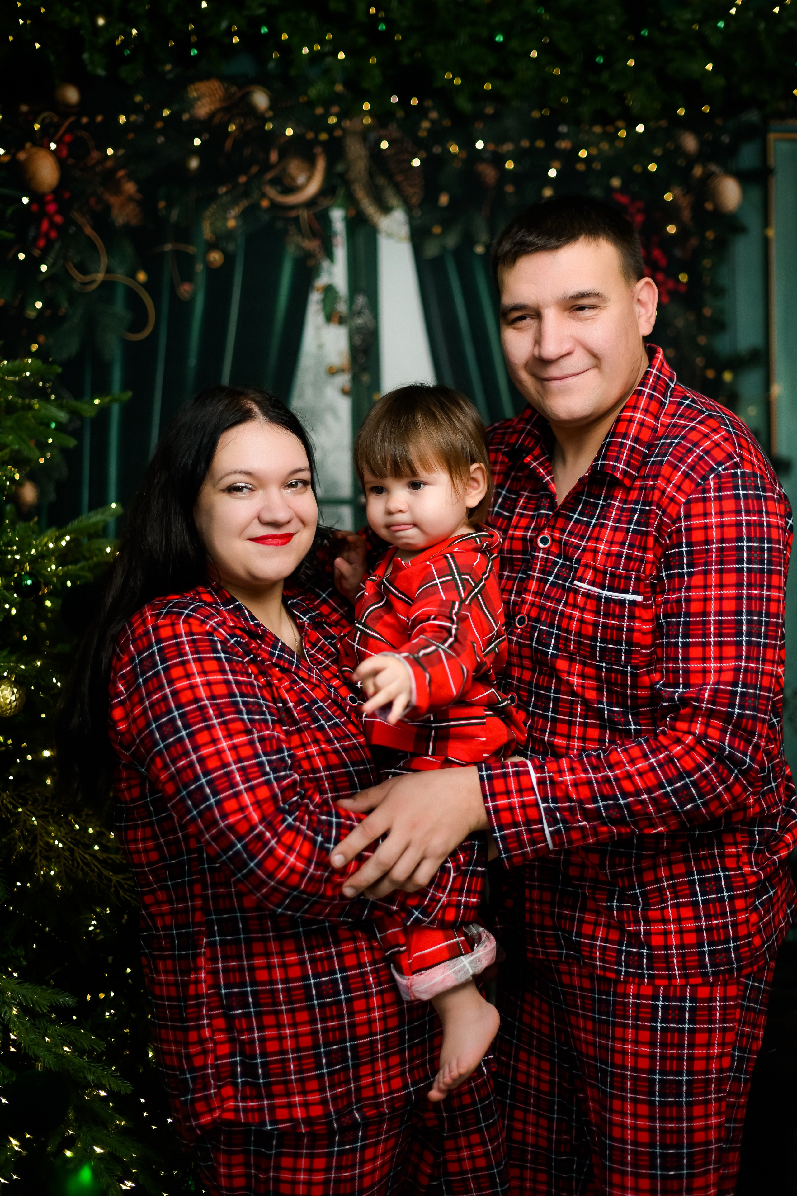 Семья Татьяна, Анатолий и Ксюшенька