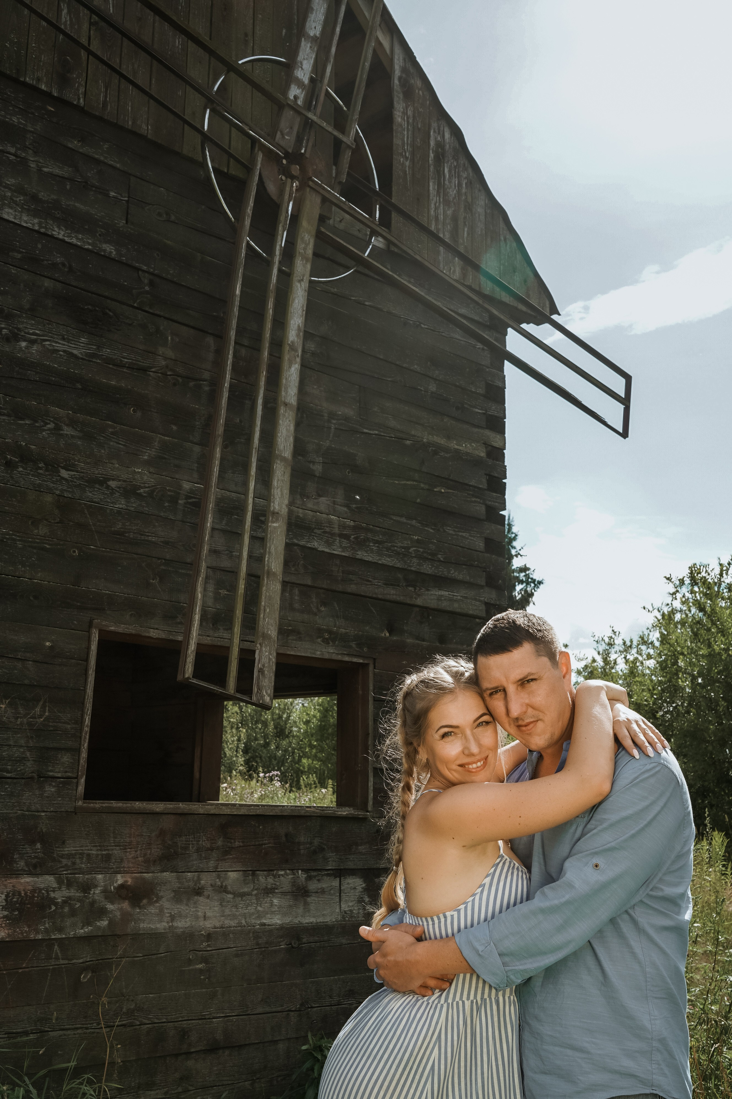 Семейная съёмка на старой Мельнице. Свадебный, семейный и контент фотограф в Санкт- Петербурге Елена Грие