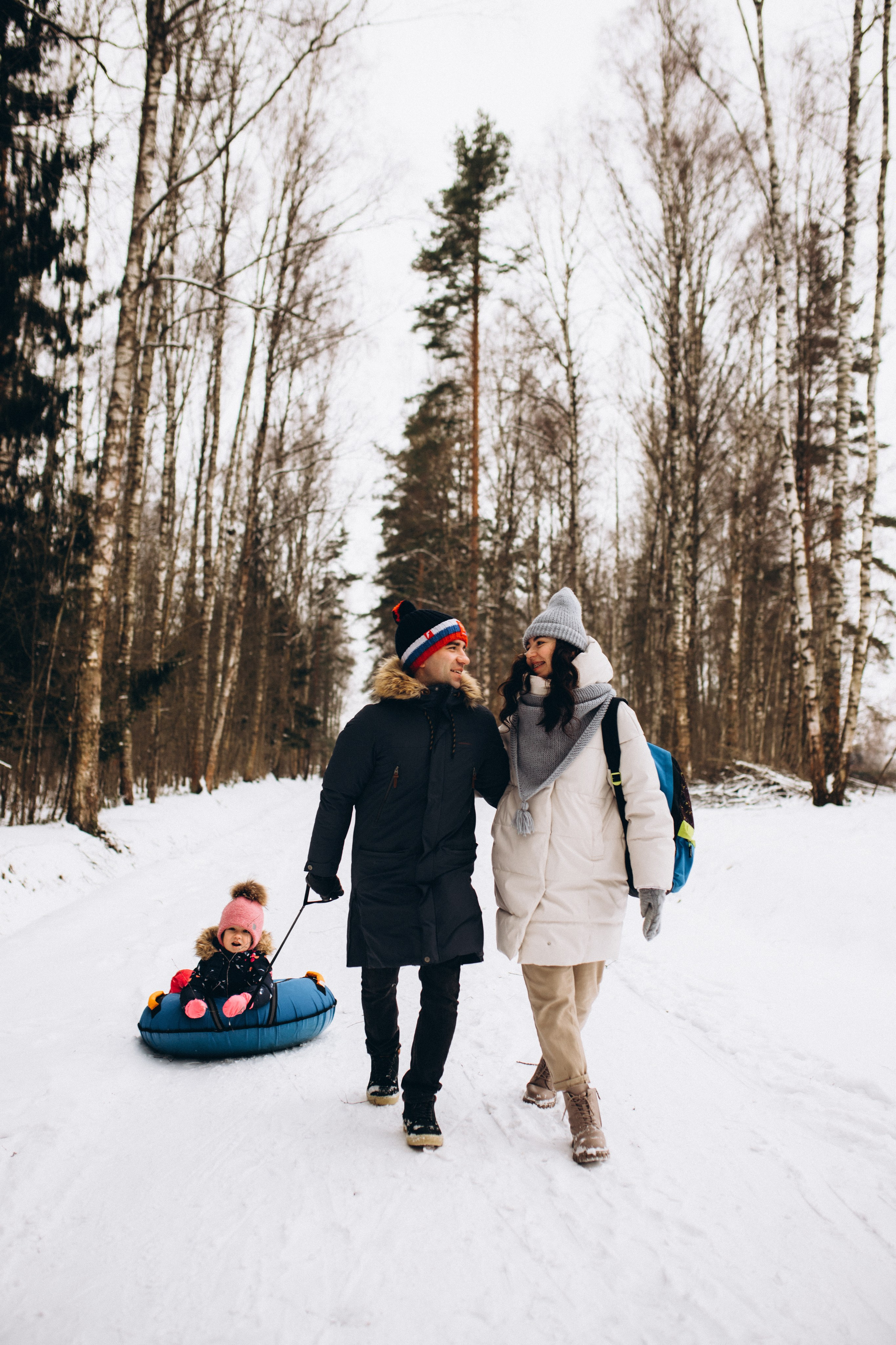 Зимняя прогулка. Фотограф Винокурова Кристина в Санкт-Петербурге