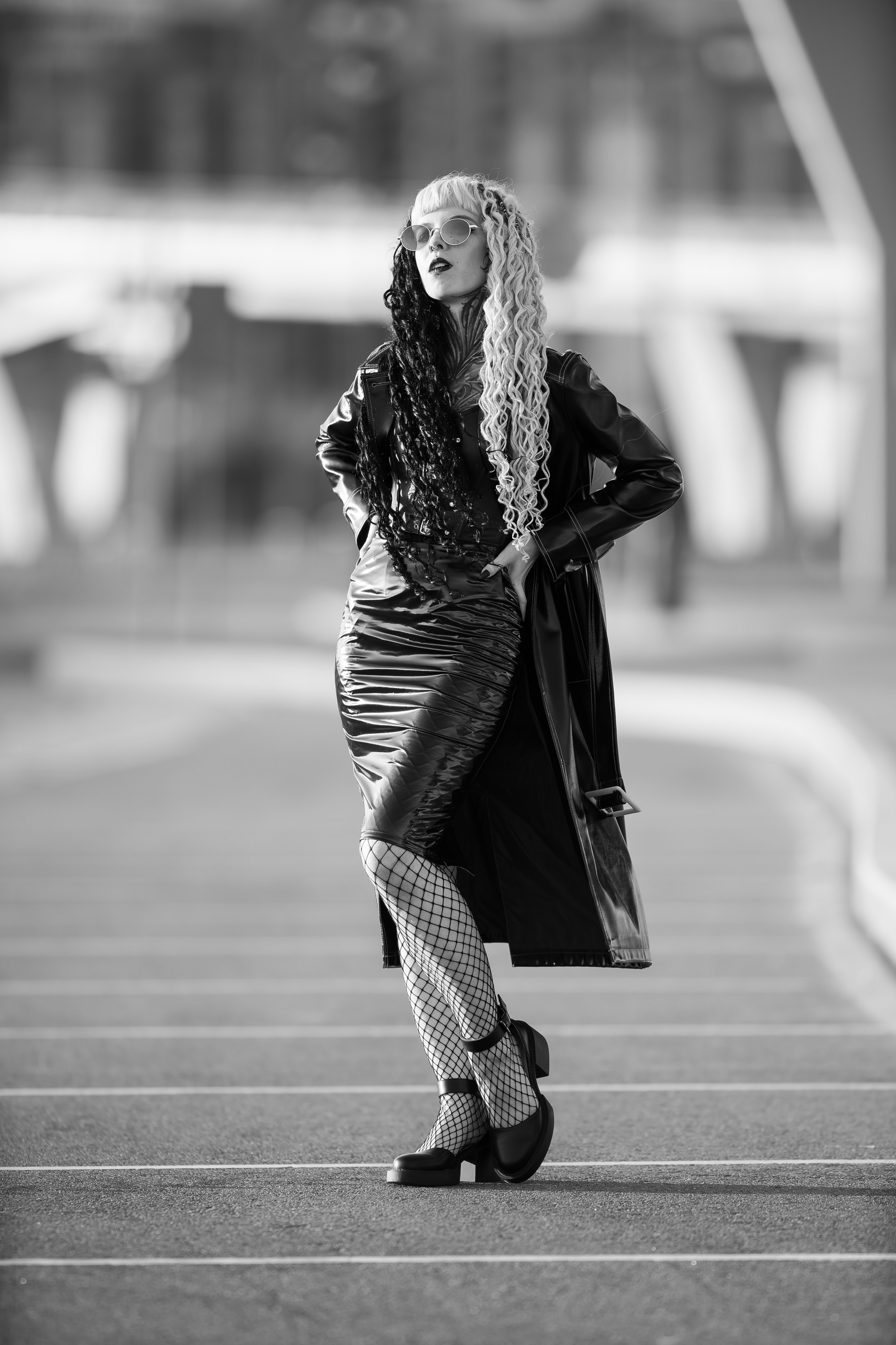 Оля. Паркинг. Портретный фотограф в Санкт-Петербурге Александр Быстрицкий