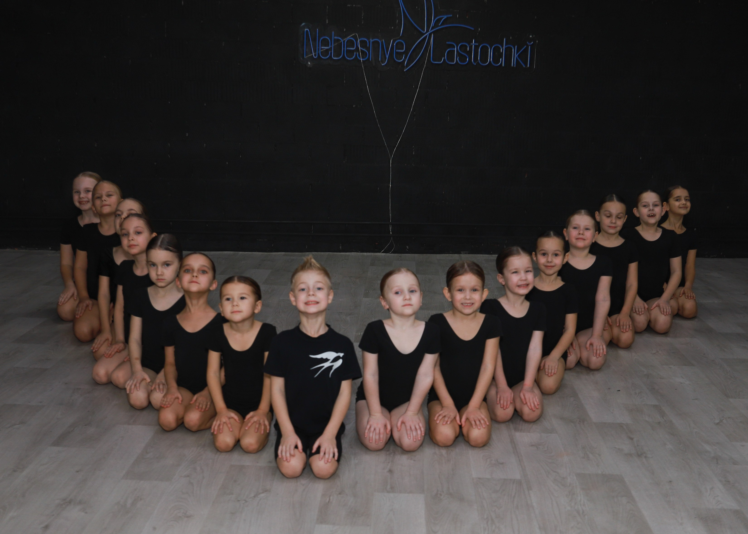 Младшие в студии. Фотограф Юлия Мальцева