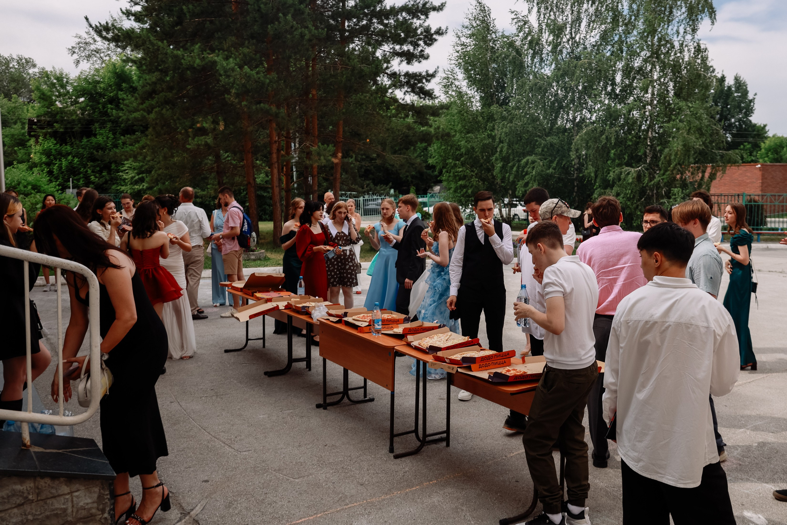 Выдача Аттестатов школа 210. Фотограф Юлия Мальцева
