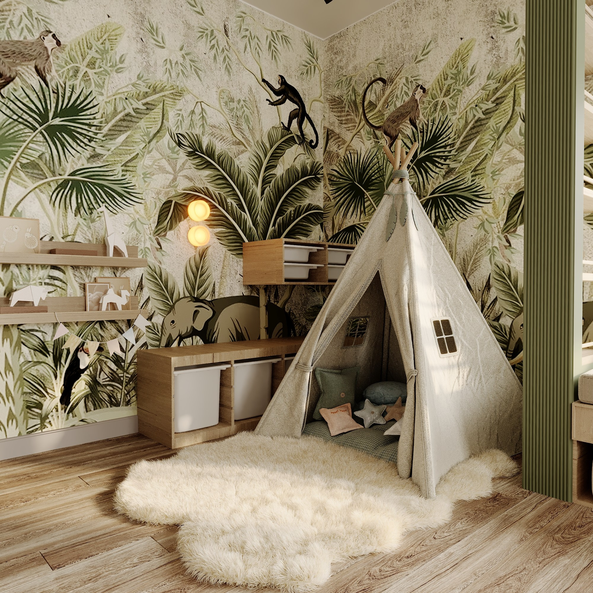 Детские. Дизайнер интерьера Еремина Юлия