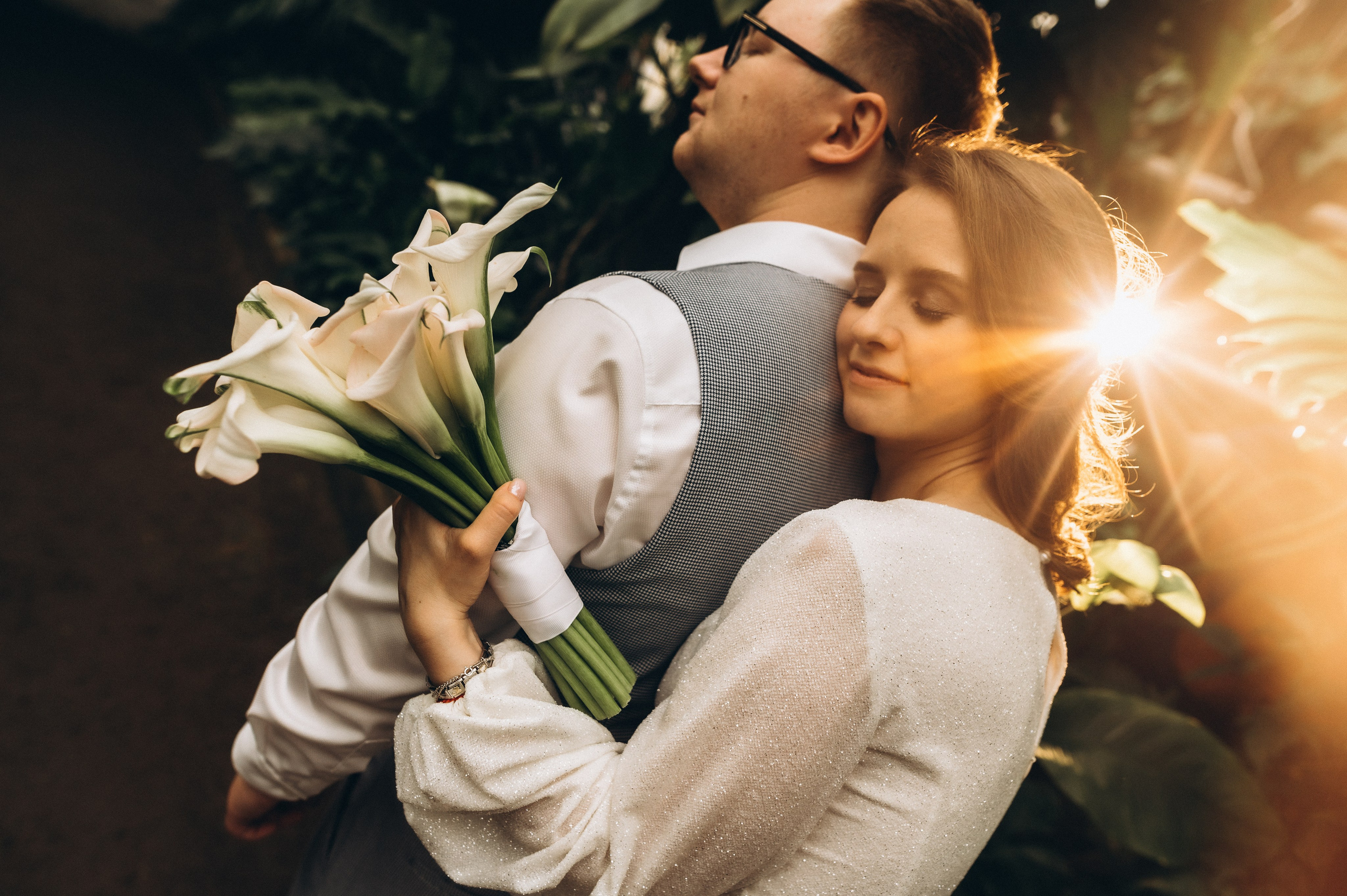 Загс+Оранжерея (камерная свадьба). Фотограф ПИТЕР СПБ Надежда Баранова