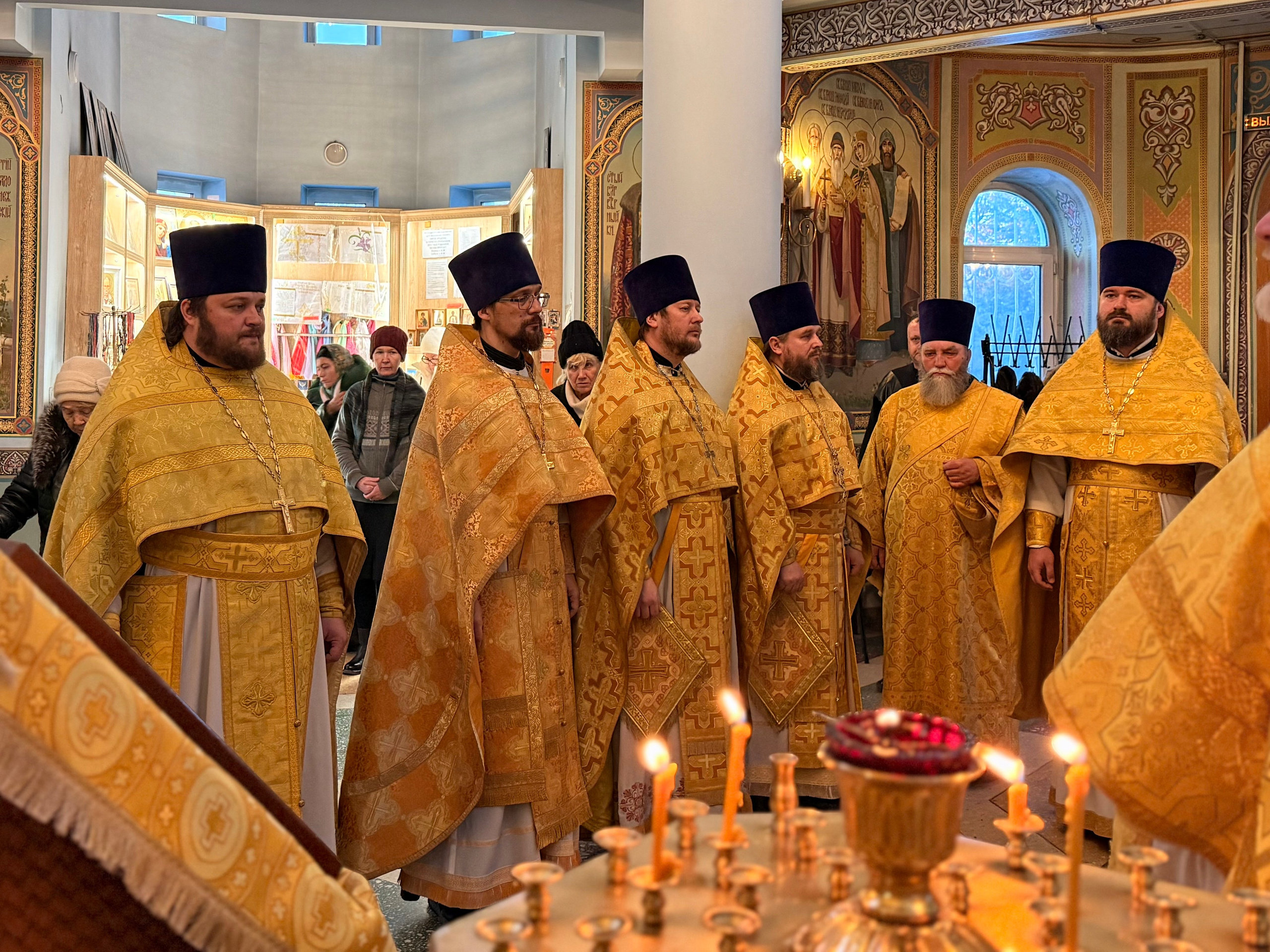 Соборная Божественная литургия духовенства Саратовского Юго-Западного благочиния. Саратовское Юго-Западное благочиние