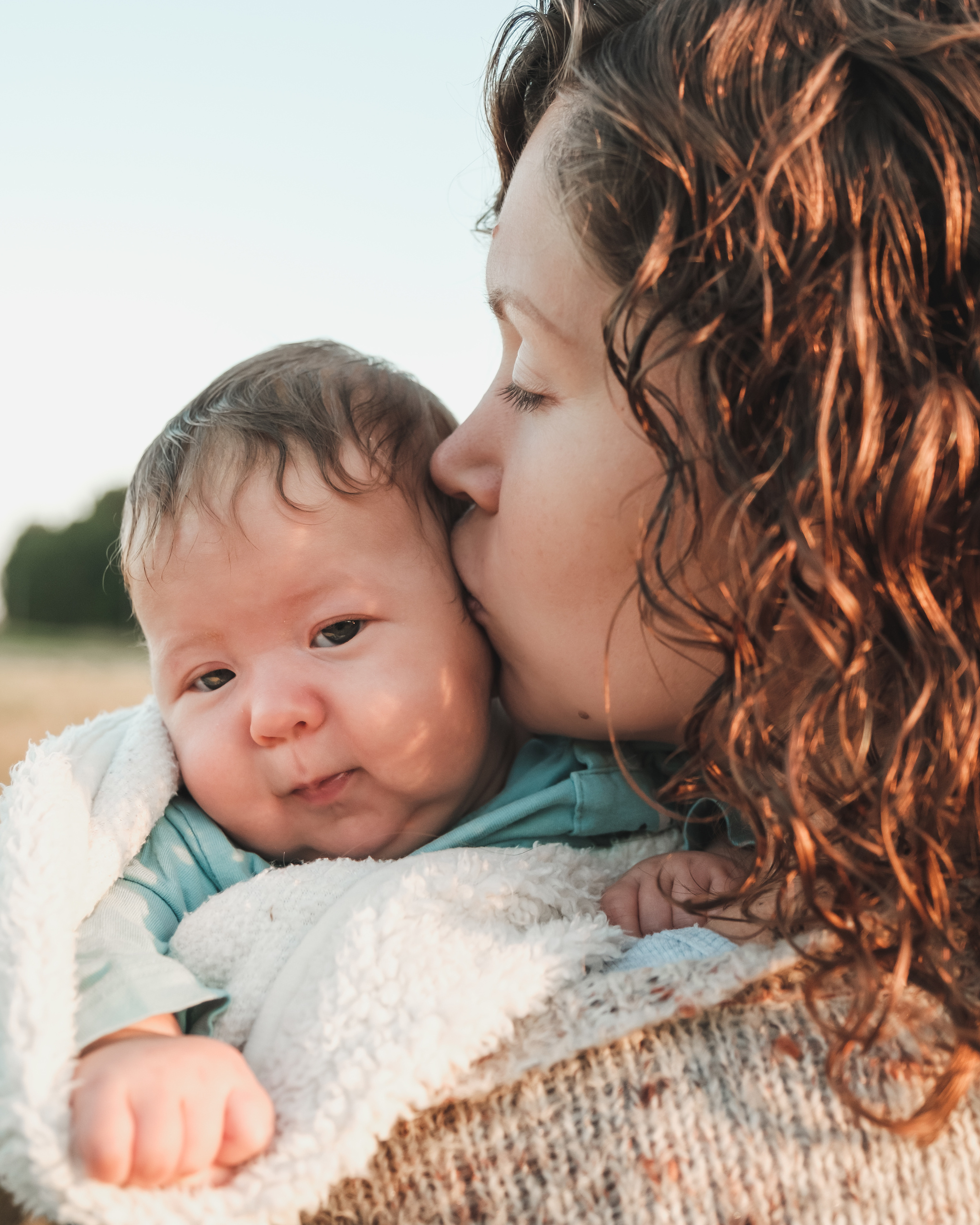 Женя, Ксюша и Паша в пшеничном поле. Семейный фотограф в Москве Светлана Потемкина