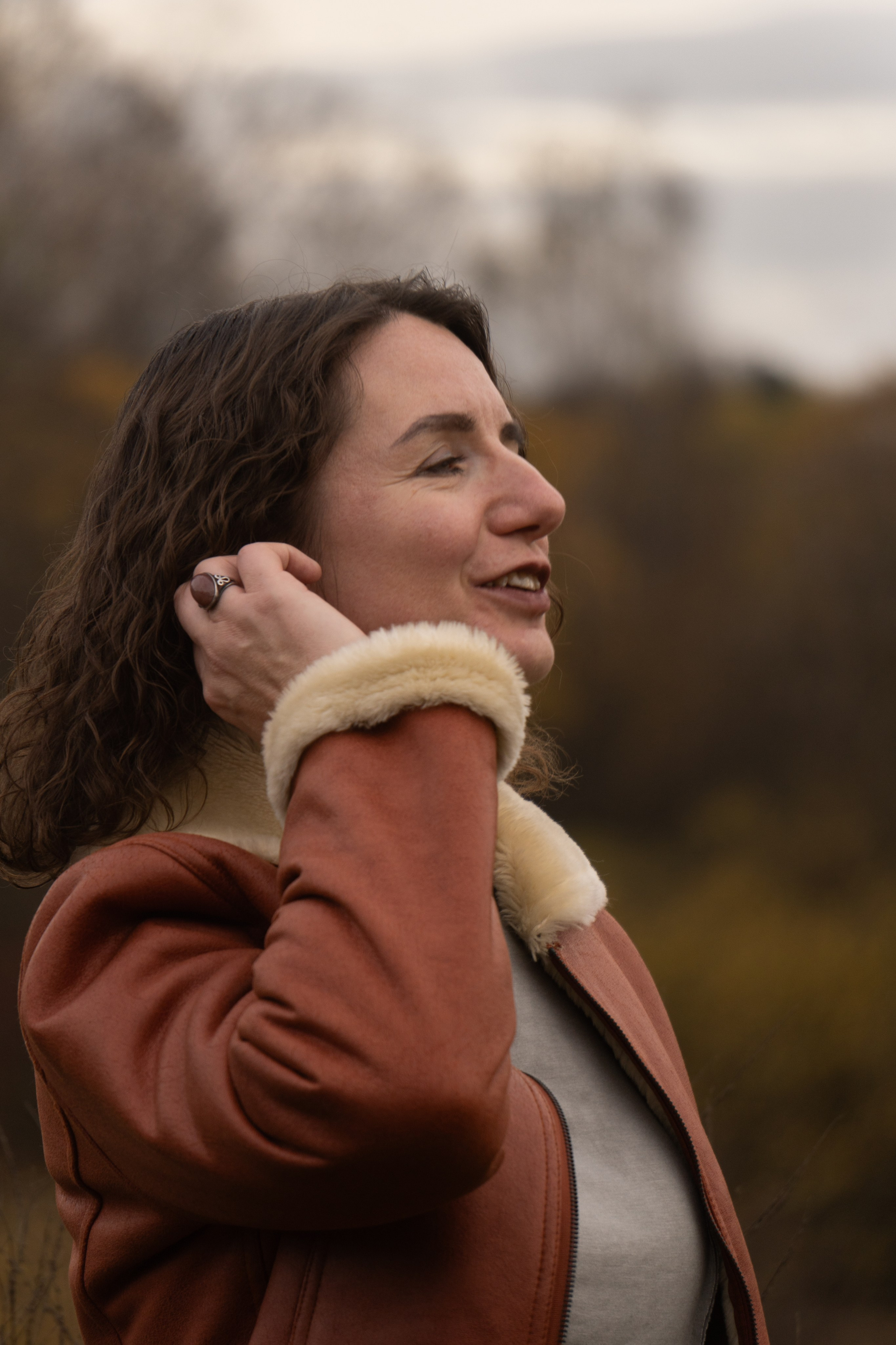 Due amiche, autumn, fall, foliage, photoshooting al parco