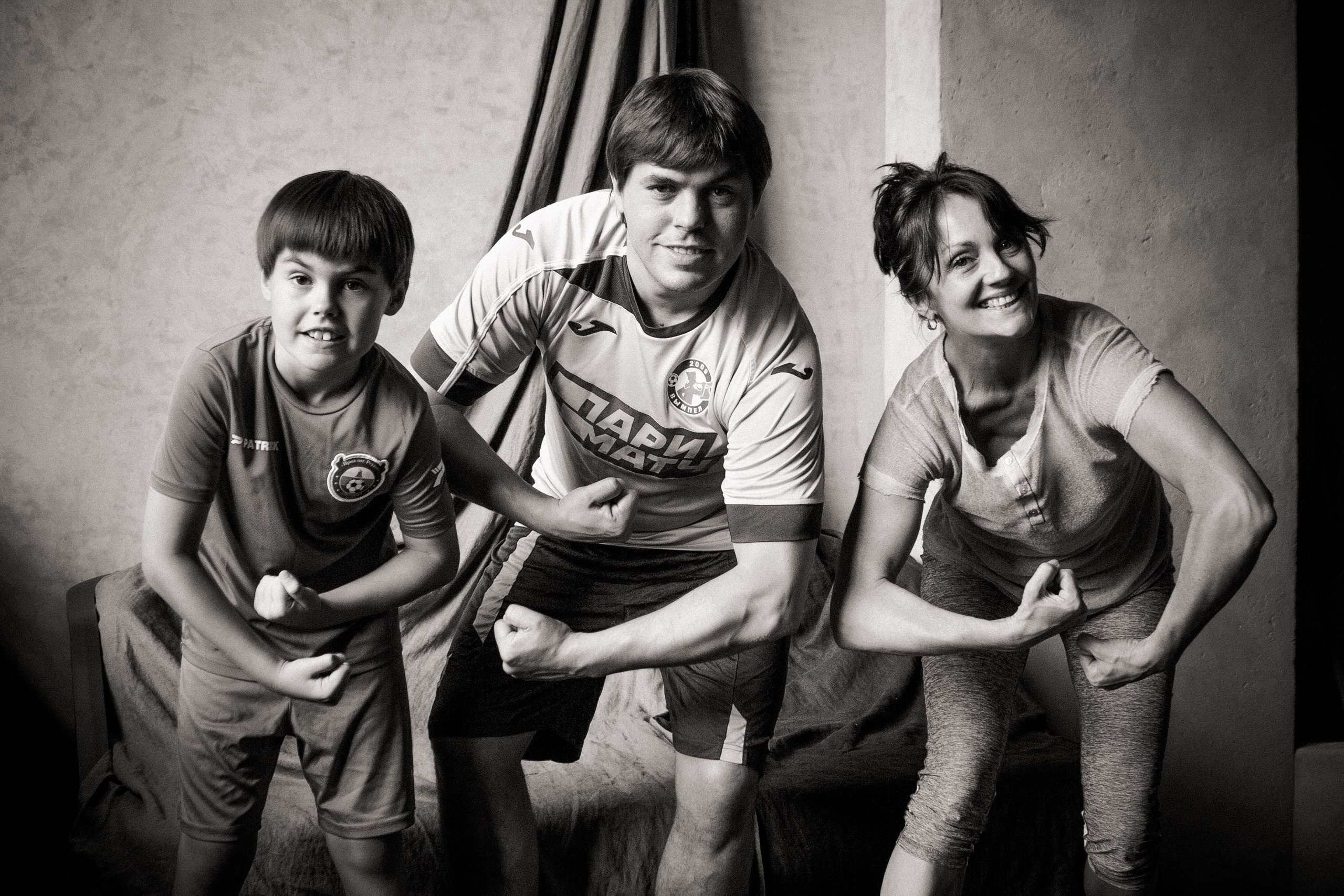 Семейная студийная фотосессия. Свадебный и семейный фотограф в Москве и Подмосковье Лариса Козлова