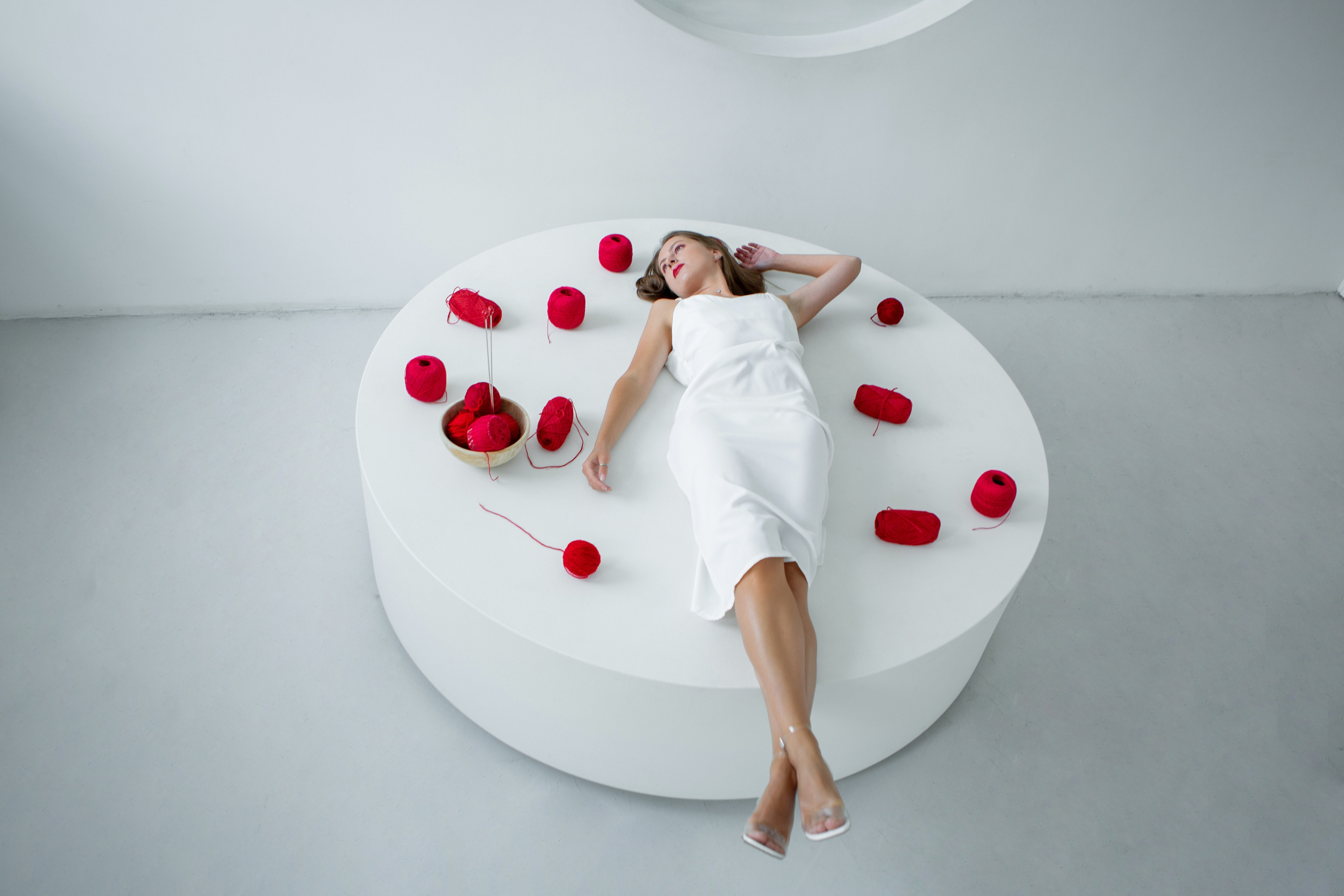 Вязальщица. Фотограф Екатерина Голицына