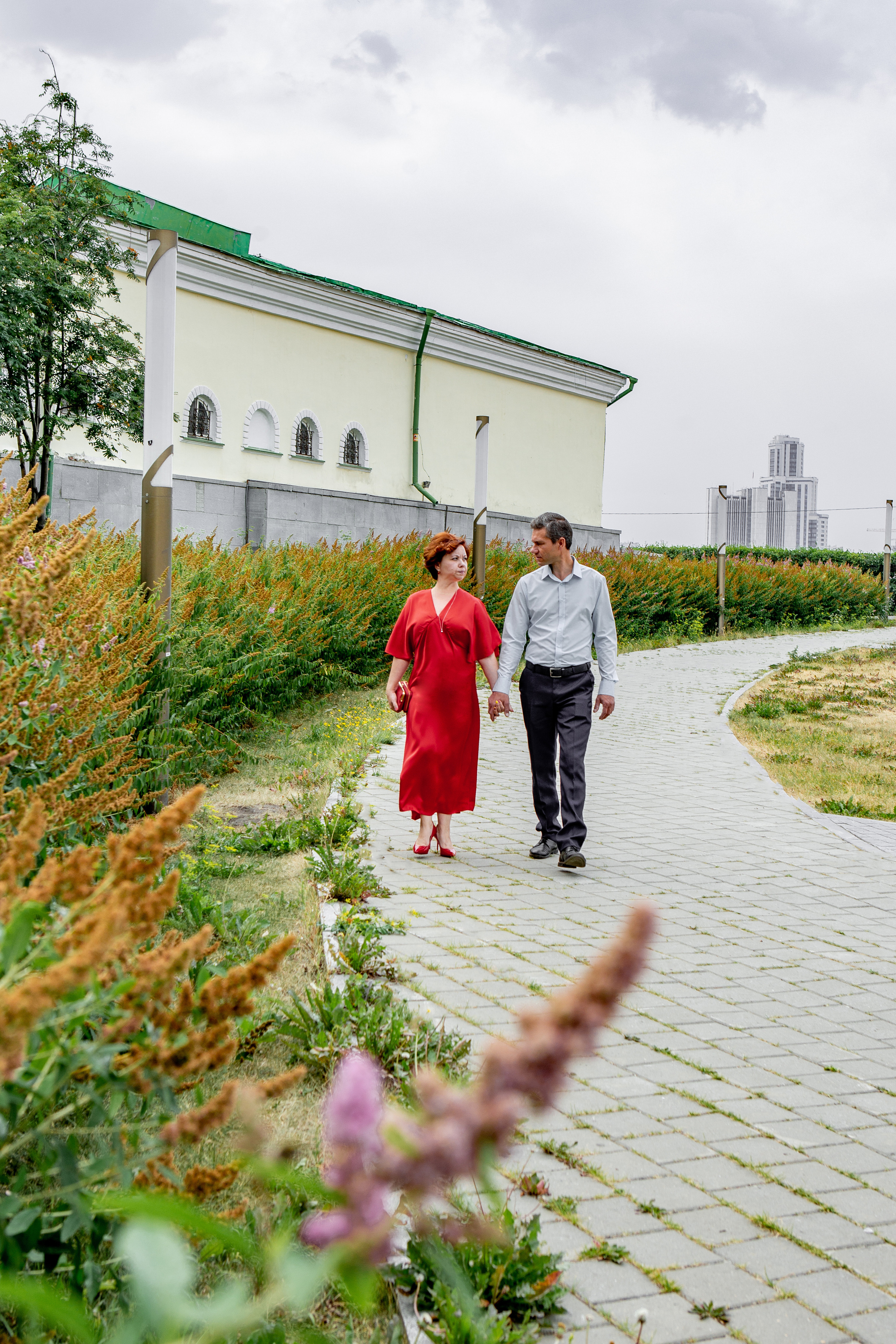 Влюбленные в парке. Фотограф Екатерина Голицына