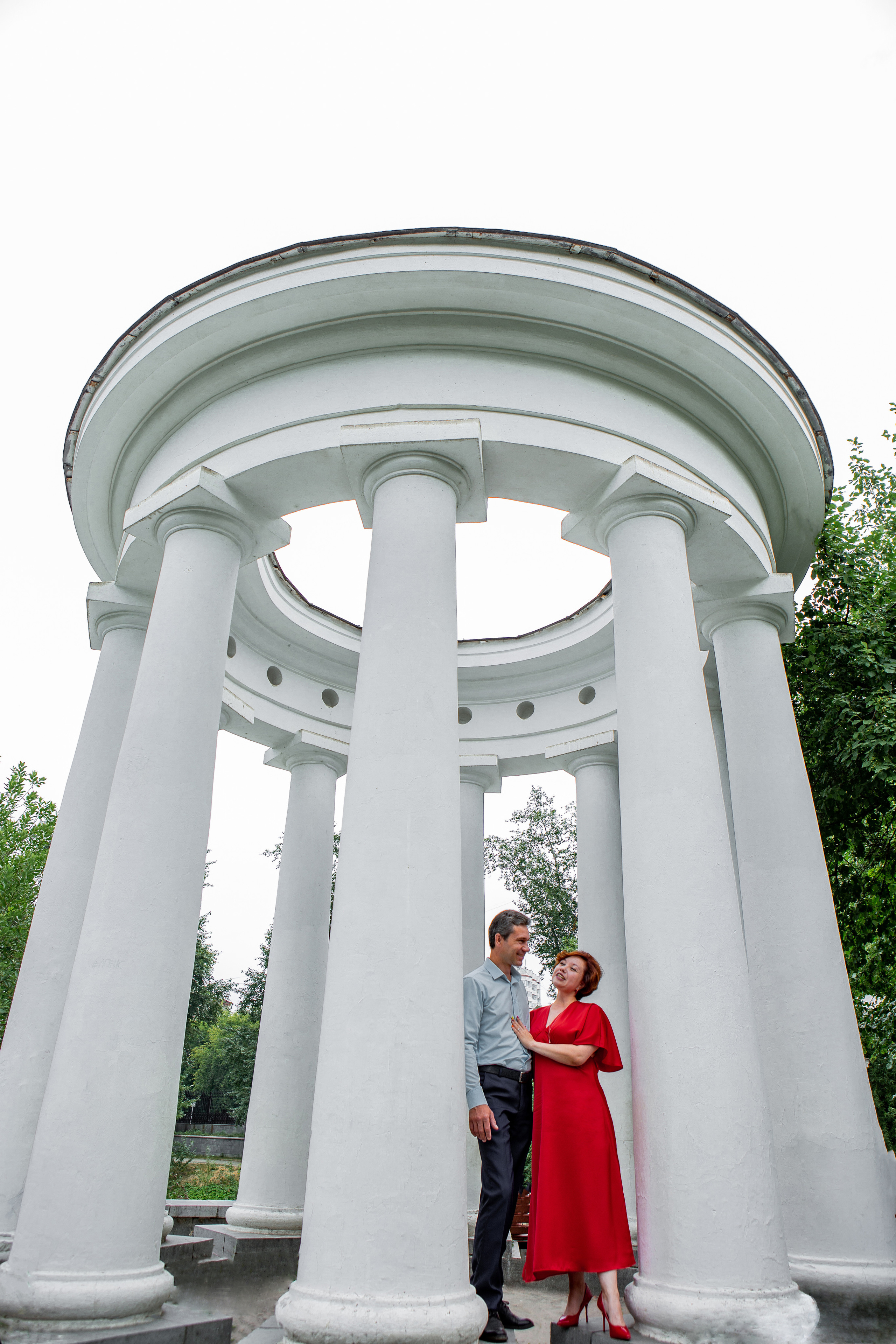 Влюбленные в парке. Фотограф Екатерина Голицына