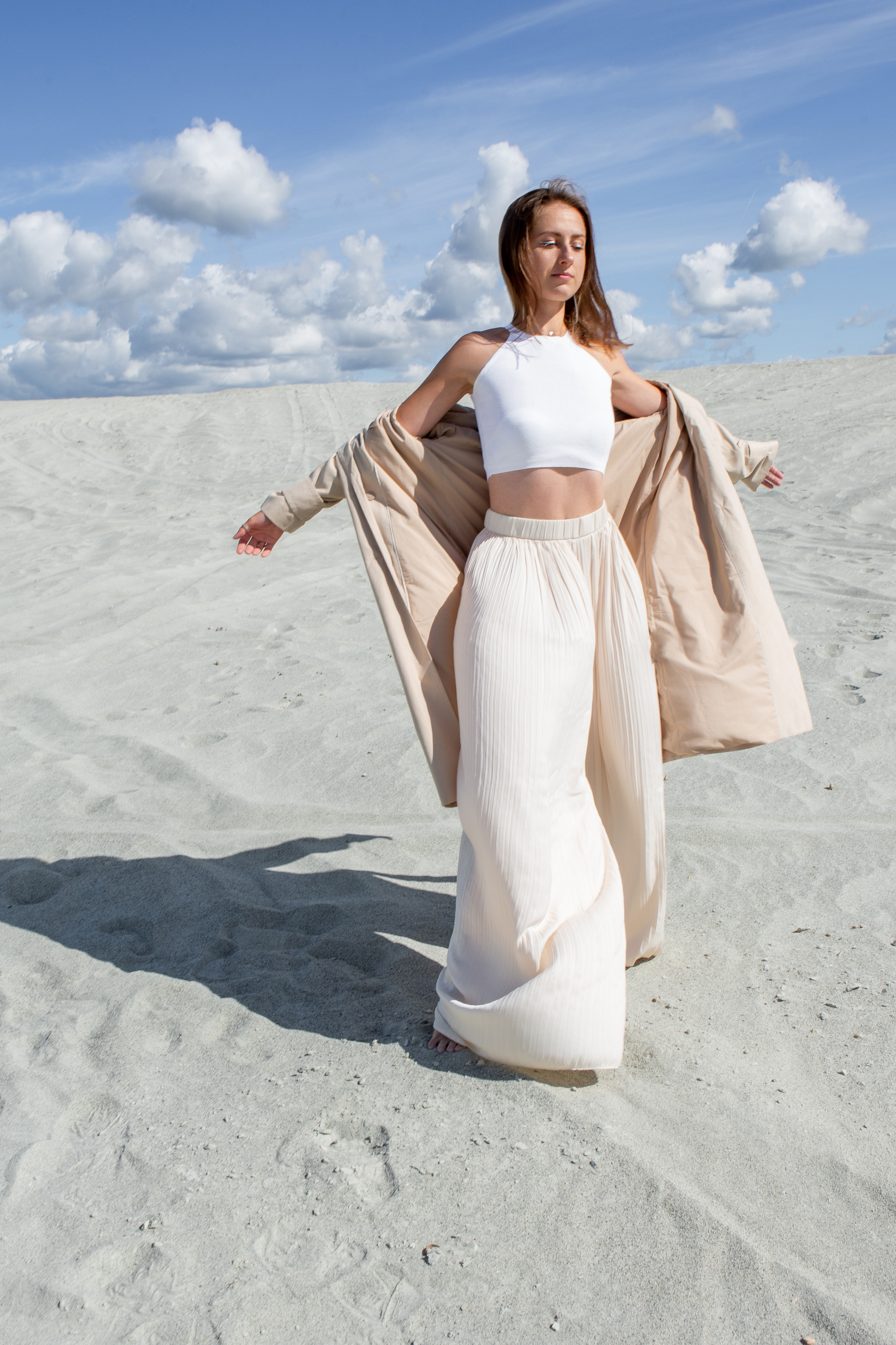 Двое в пустыне. Фотограф Екатерина Голицына