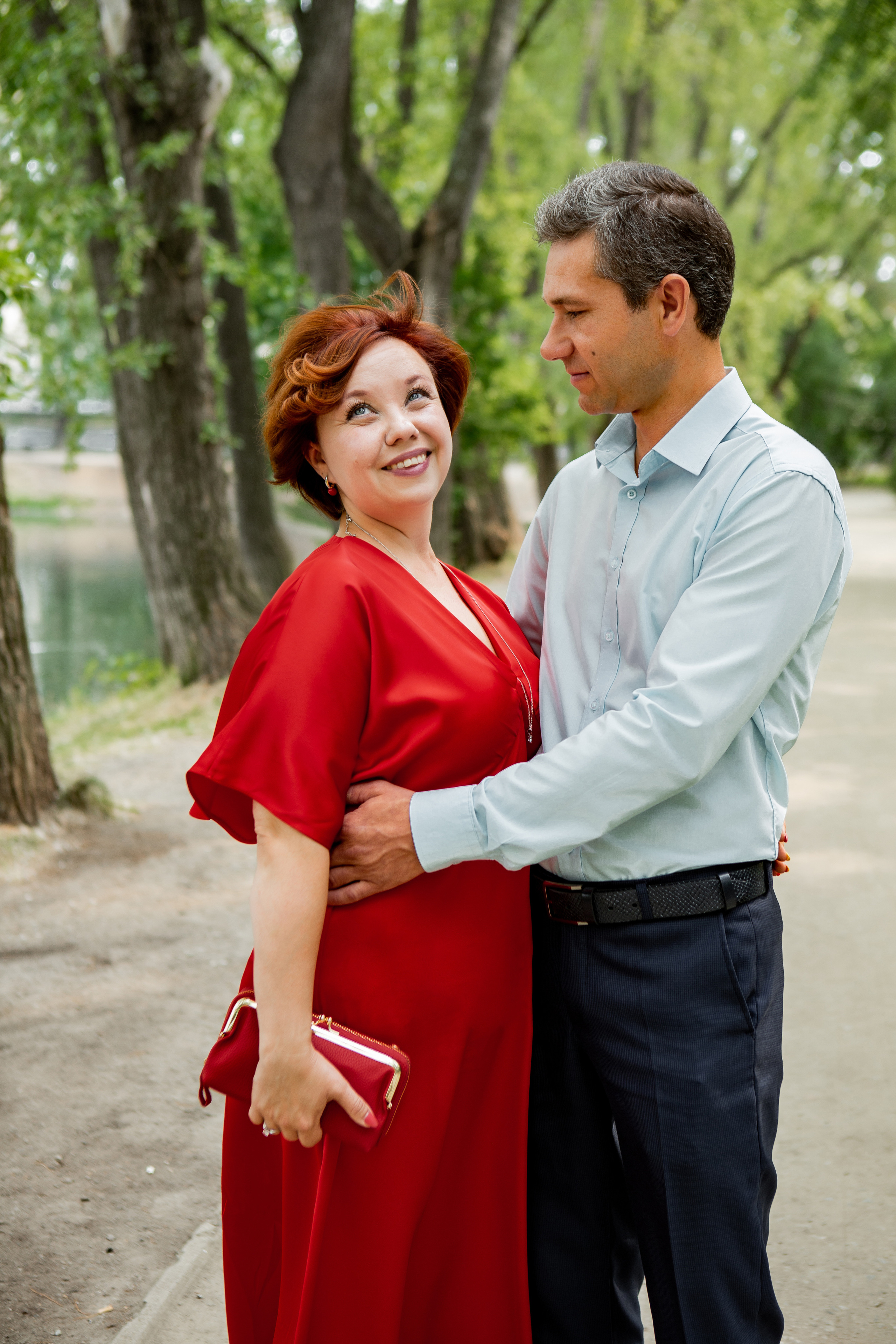 Влюбленные в парке. Фотограф Екатерина Голицына