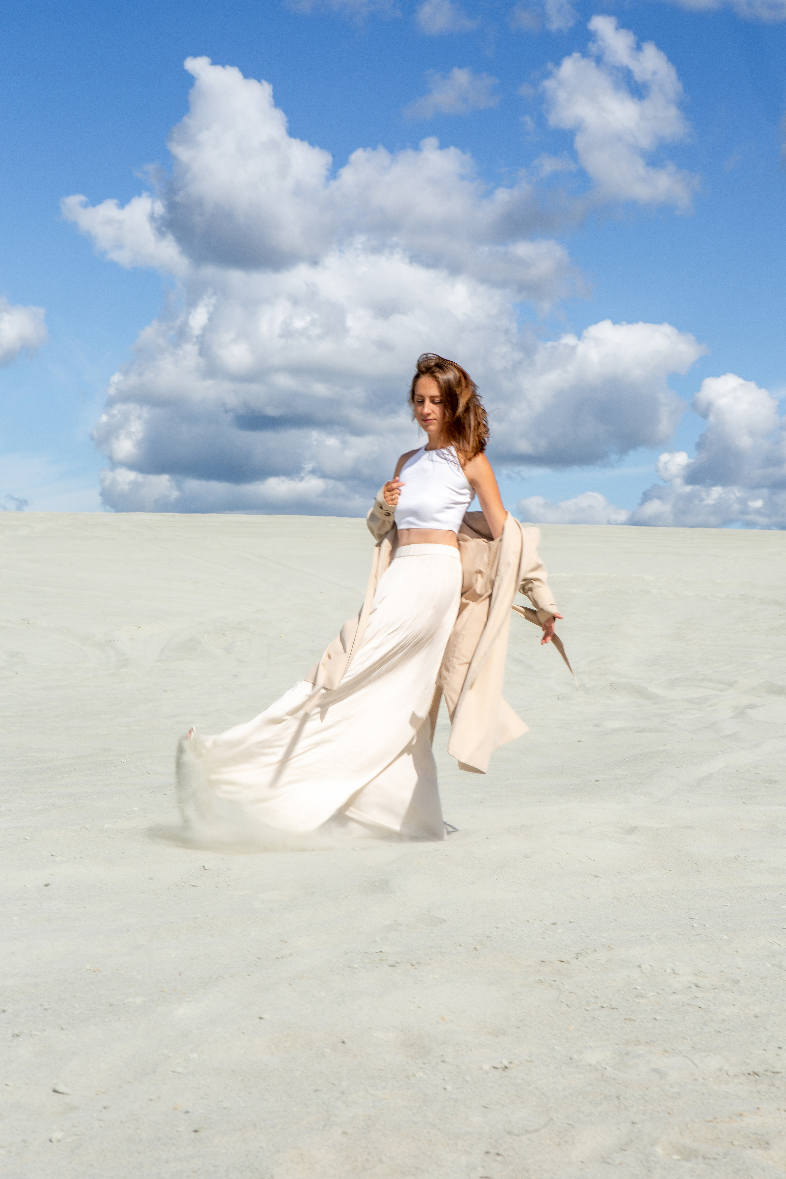 Двое в пустыне. Фотограф Екатерина Голицына